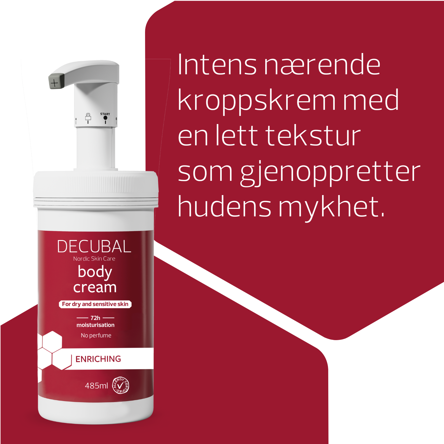 Decubal Body Cream, 485 g