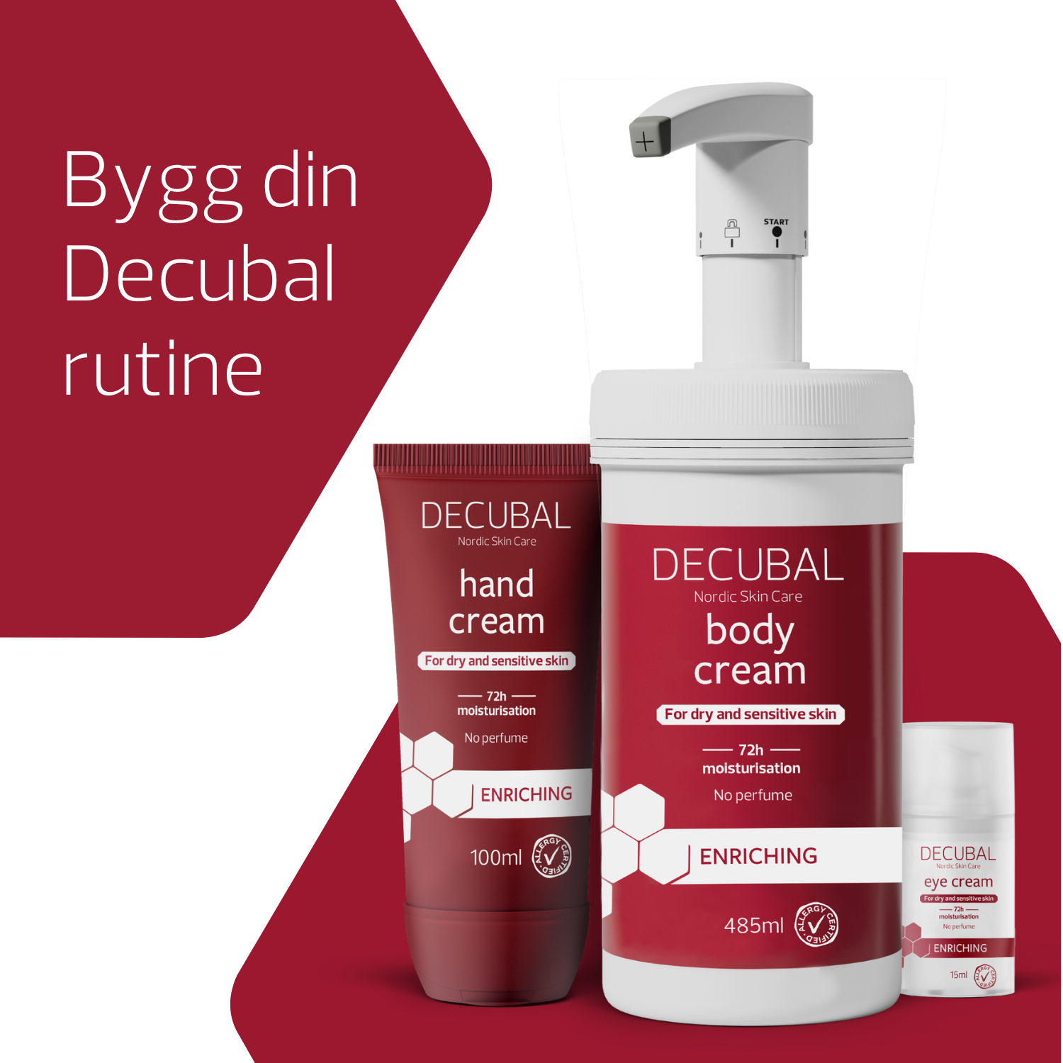 Decubal Body Cream, 485 g