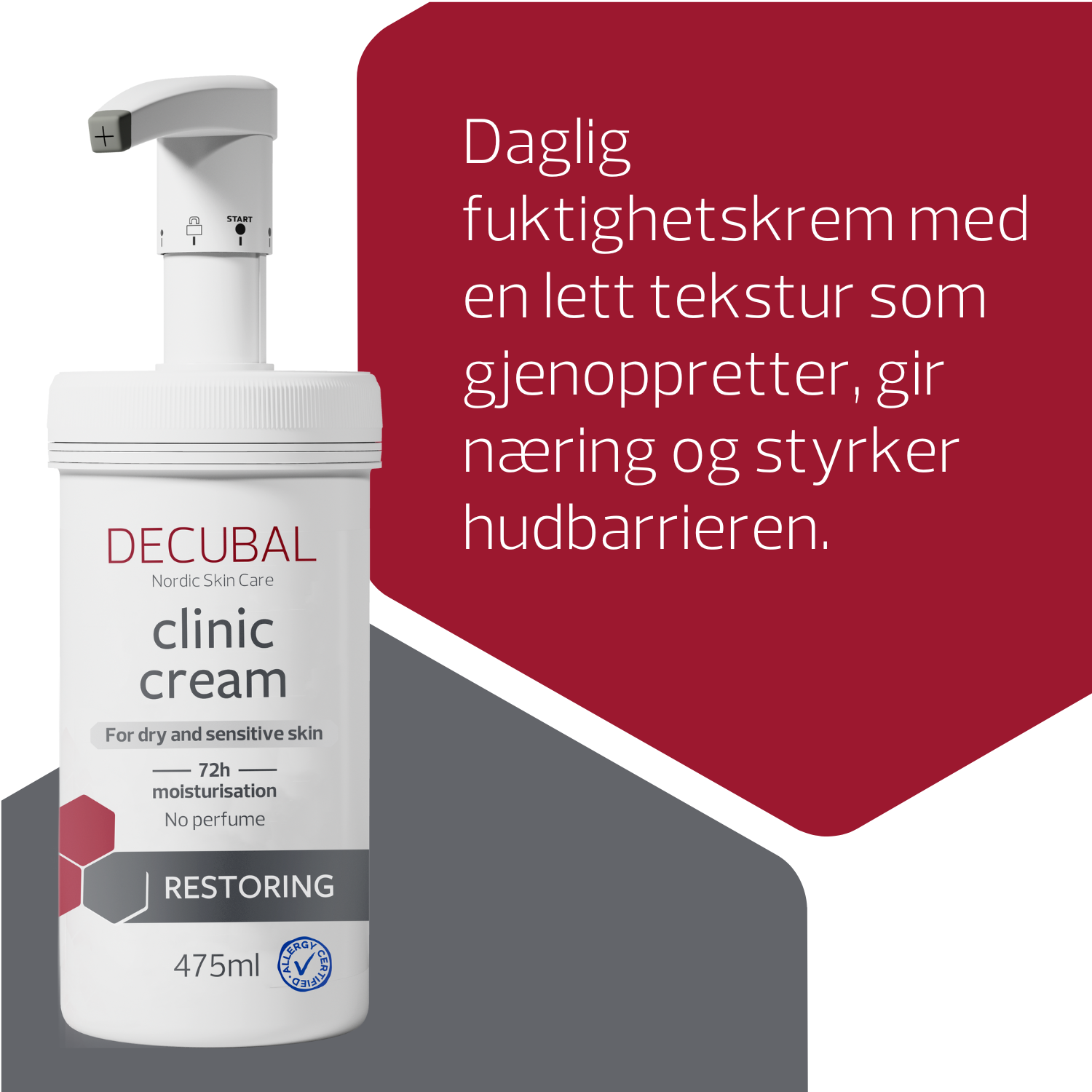 Decubal Clinic Cream, 475 g