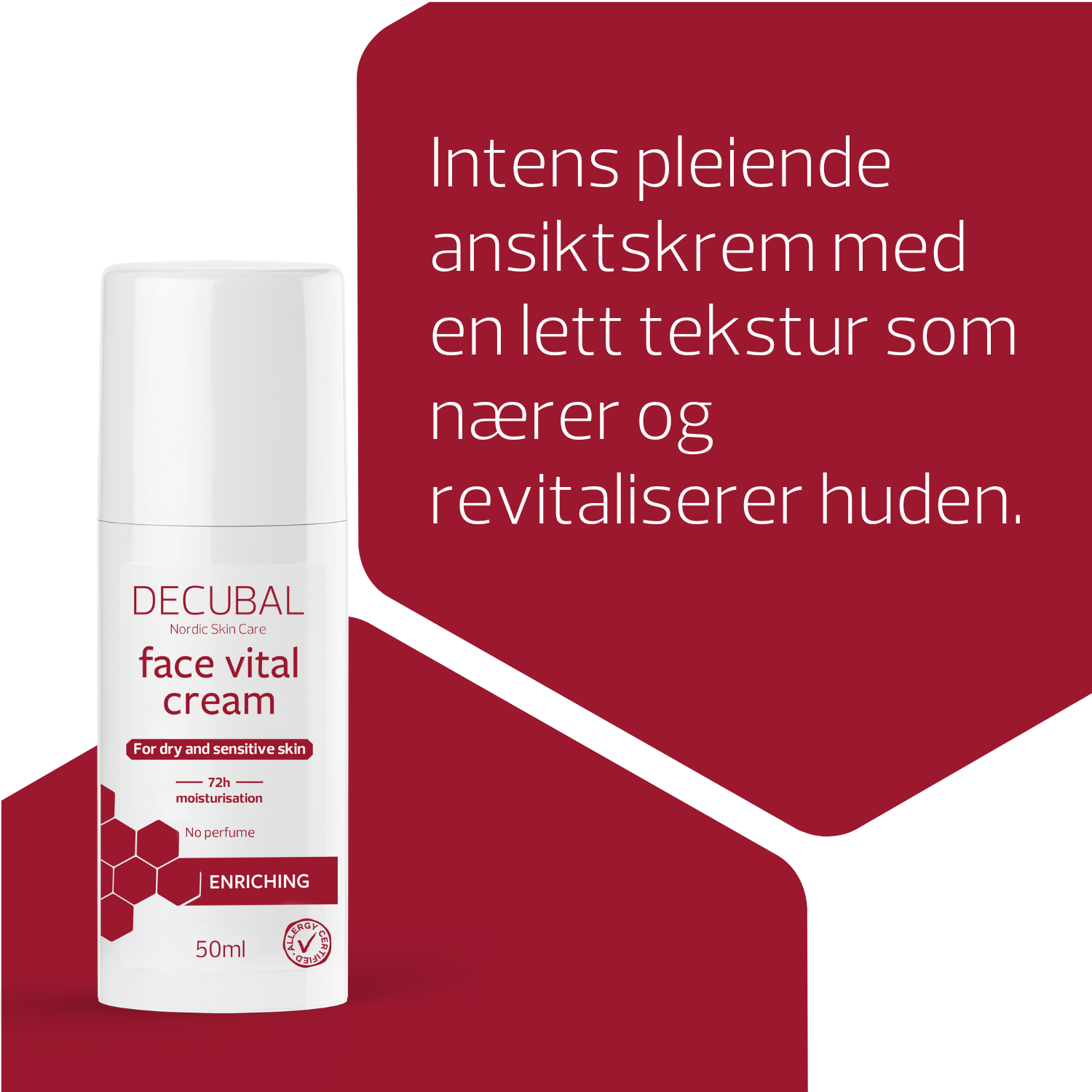 Decubal Face Vital Cream, 50 ml