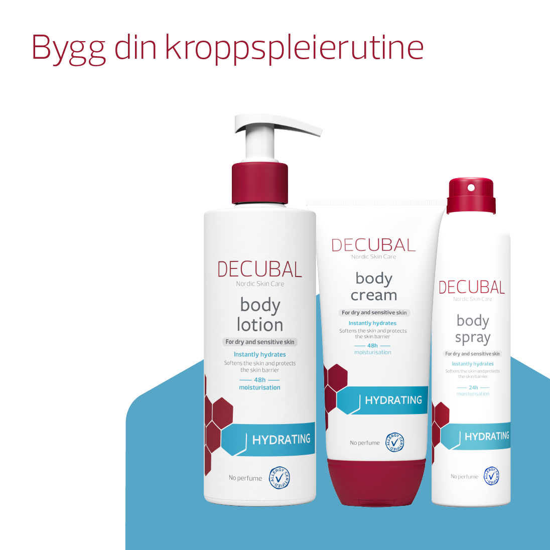 Decubal Hydrating Body Cream, 200 ml