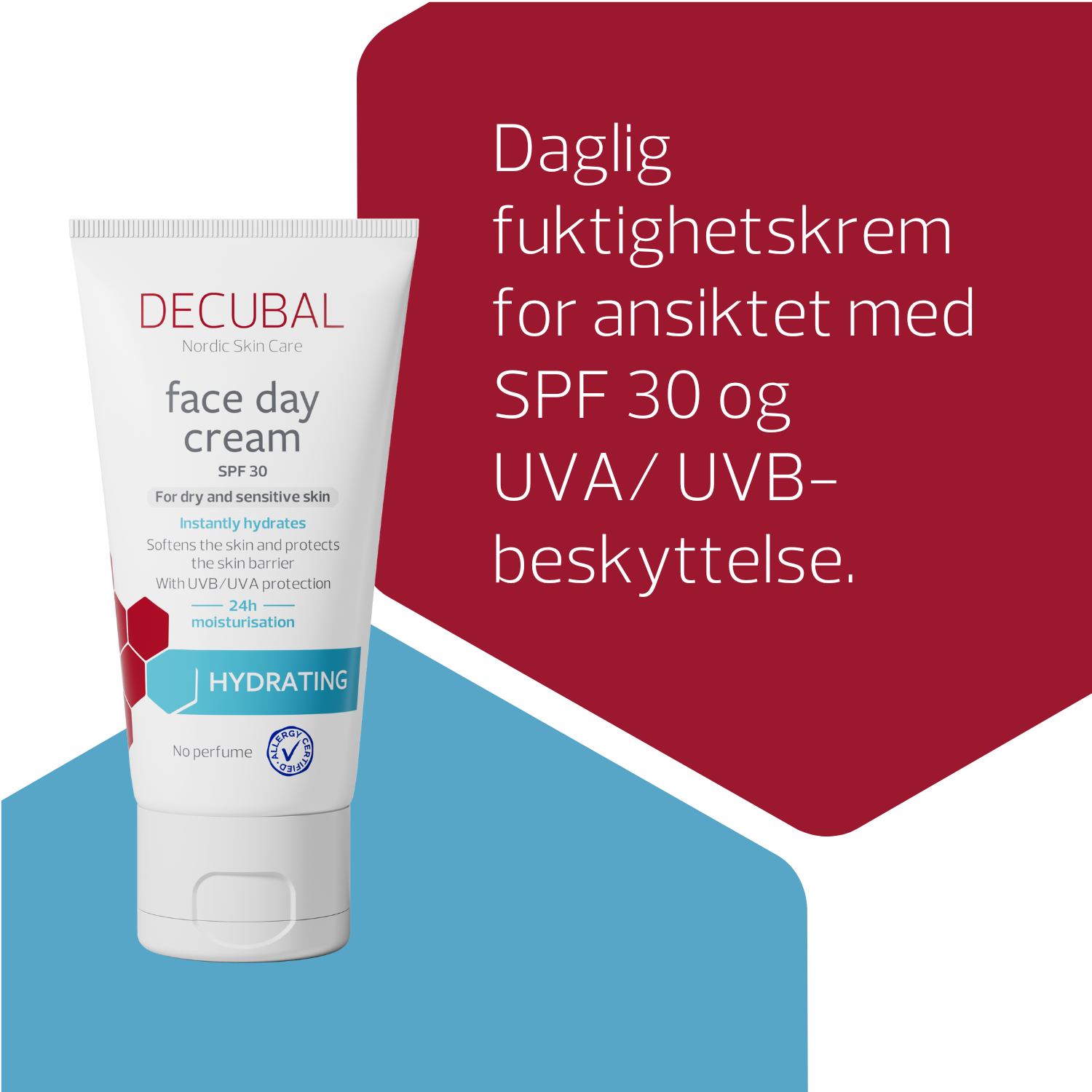 Decubal Hydrating Day Cream SPF30, 50 ml
