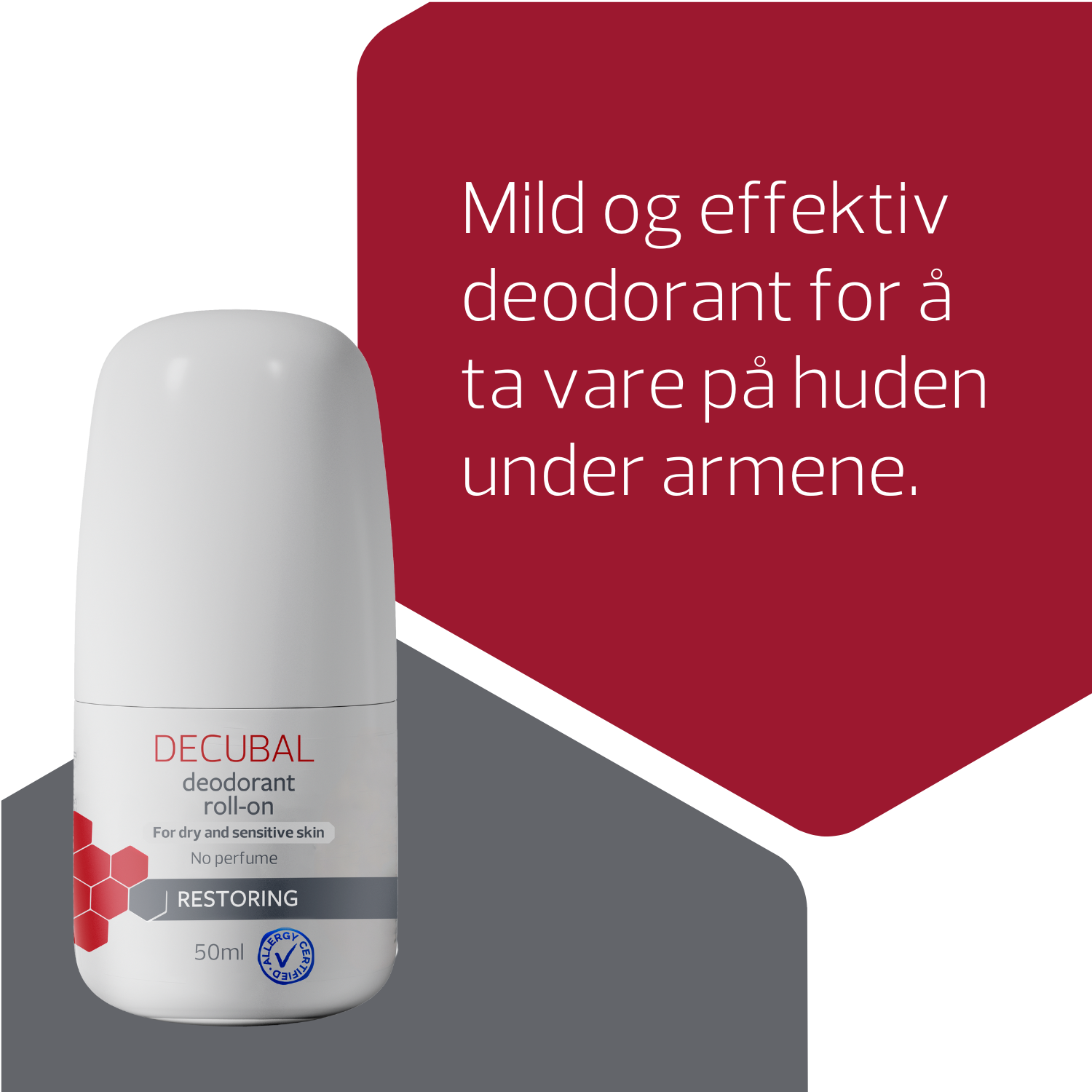 Decubal Deodorant Roll-On, 50 ml