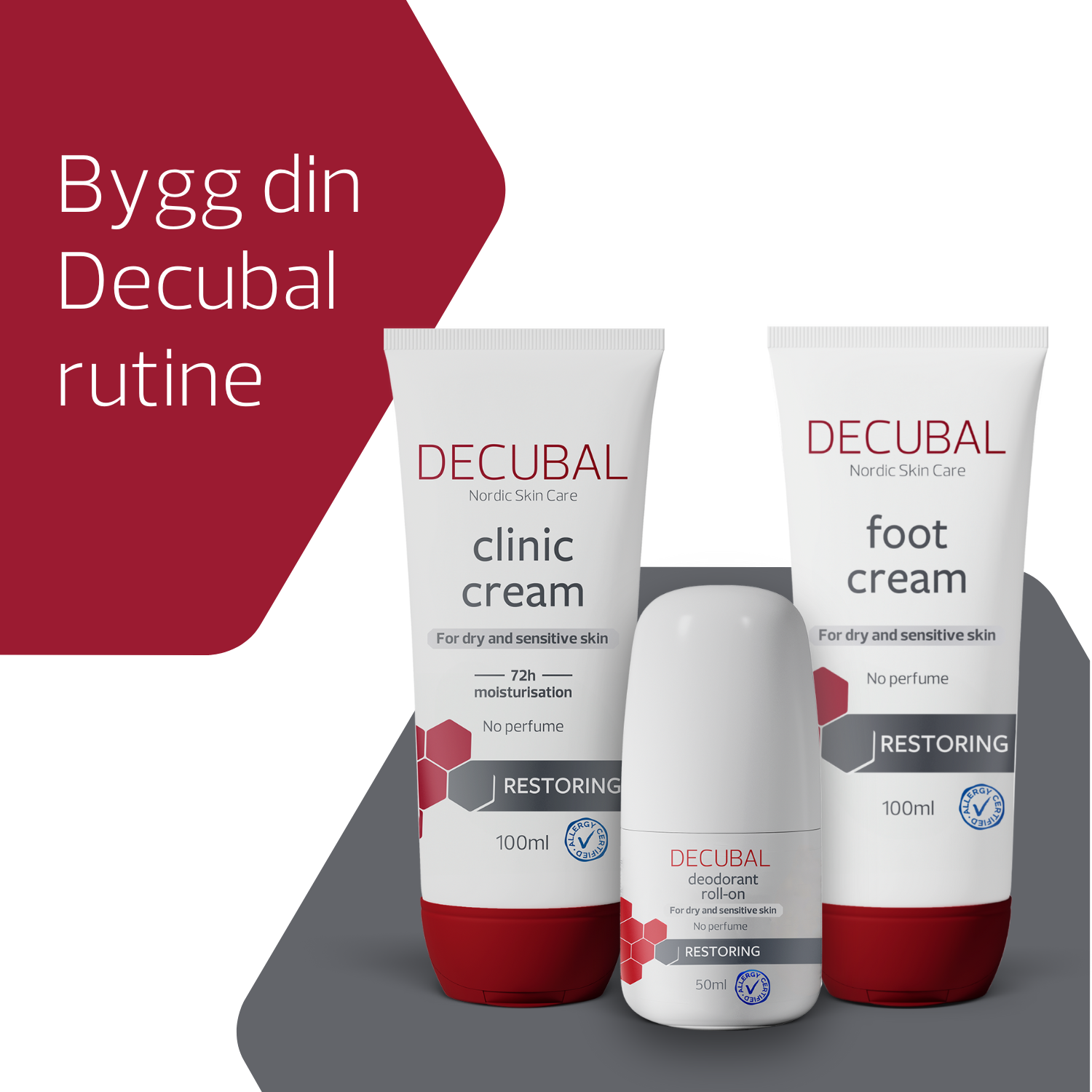 Decubal Deodorant Roll-On, 50 ml