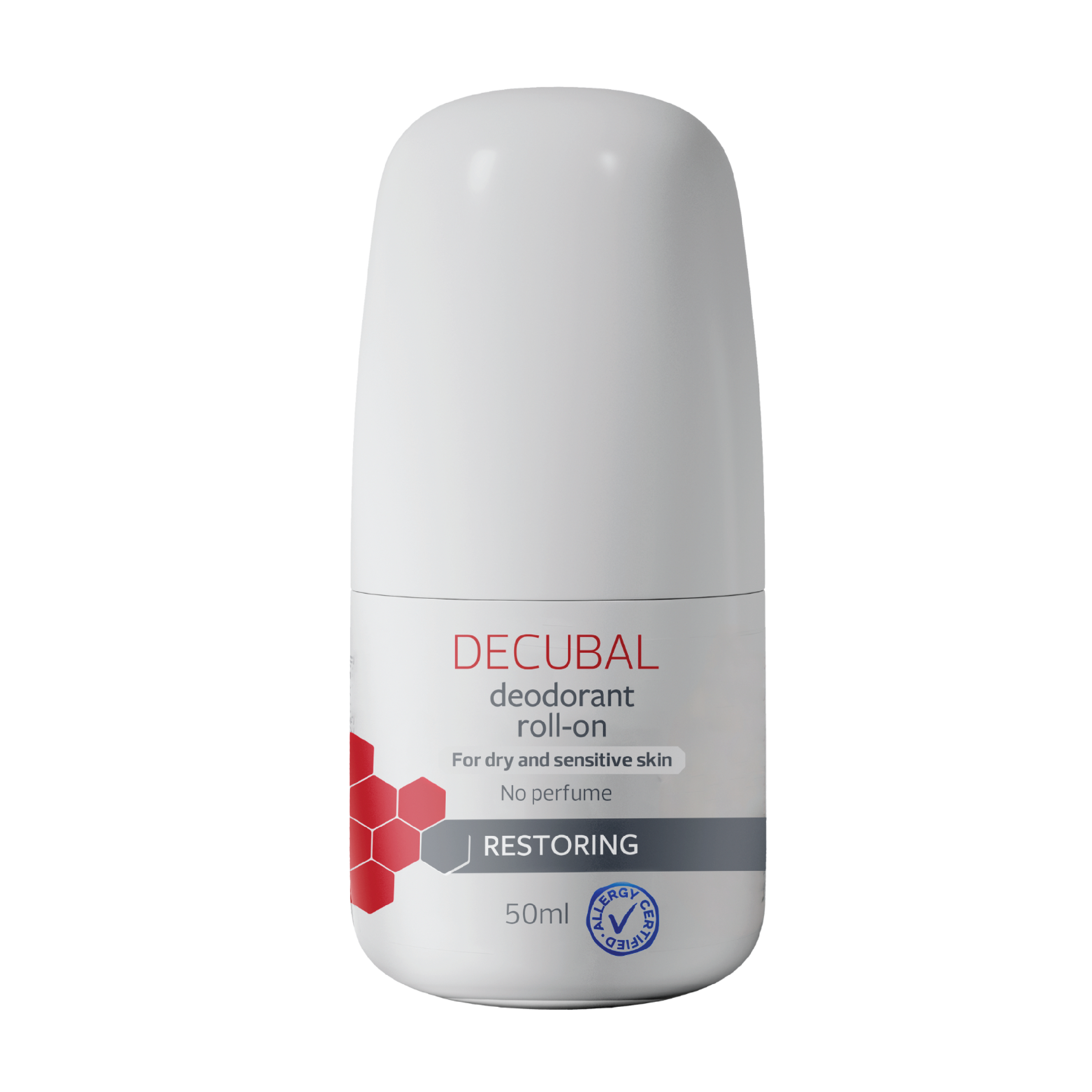Decubal Deodorant Roll-On Daily Antiperspirant, 50 ml