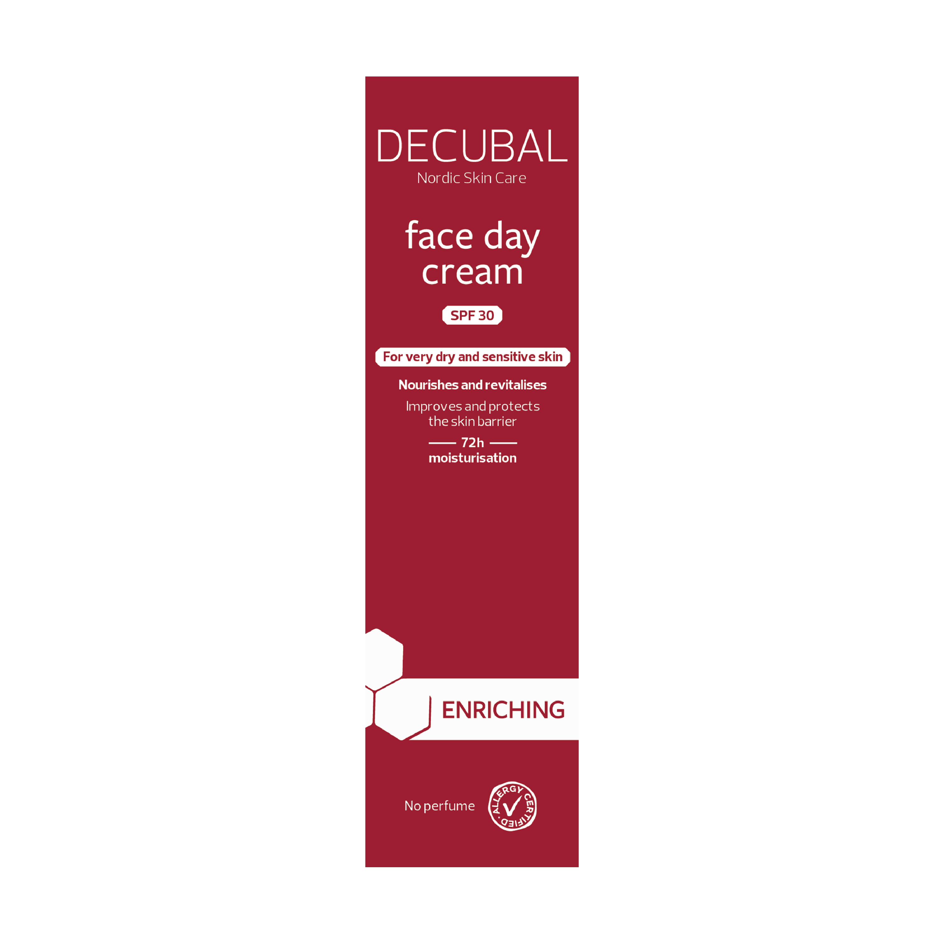 Decubal Enriching Face Day Cream SPF30, 50 ml