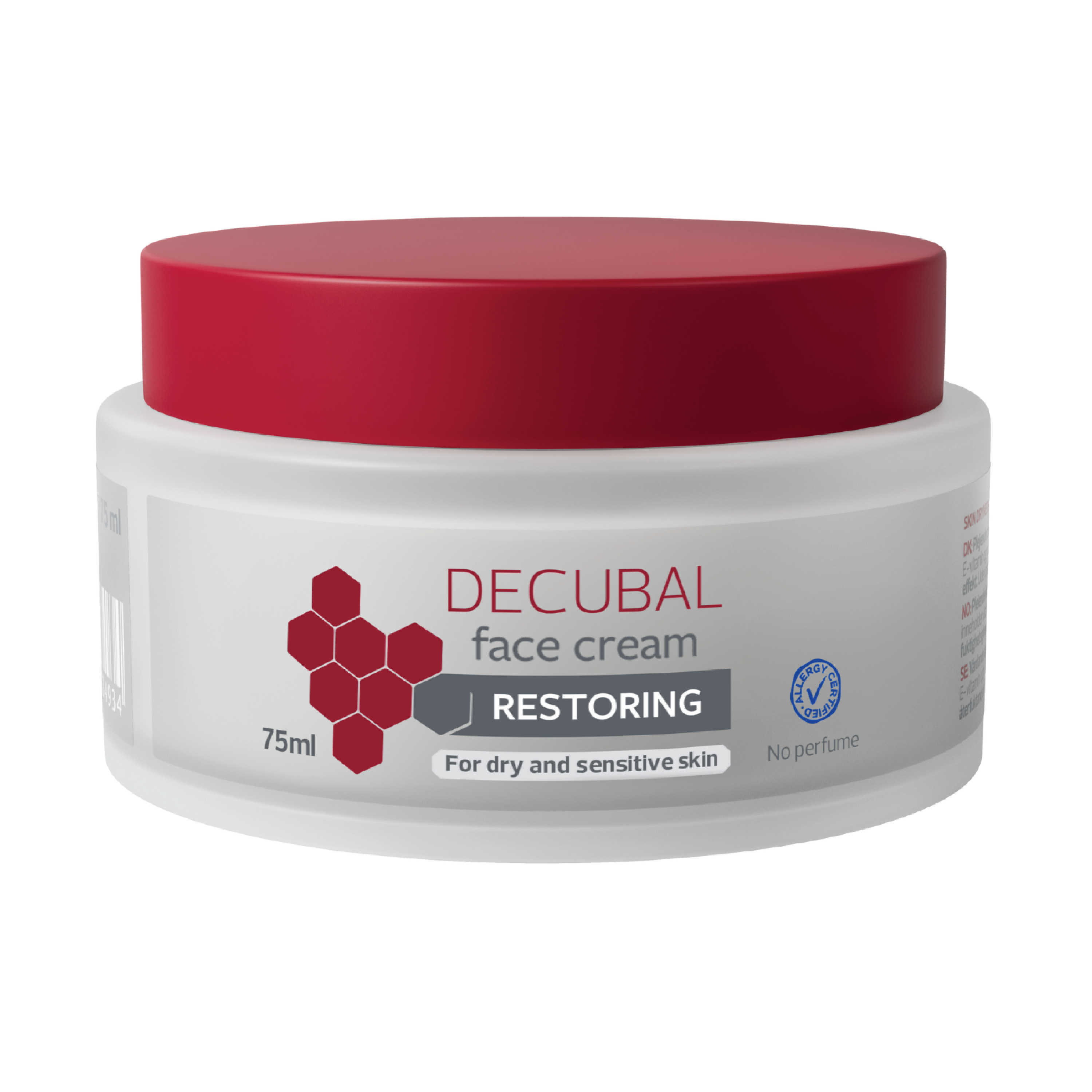 Decubal Face Cream Daily u/p, 75 ml