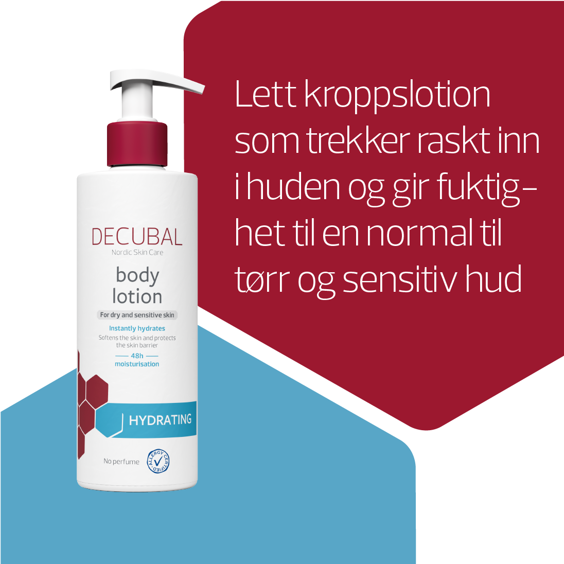 Decubal Hydrating Body Lotion, 400 ml