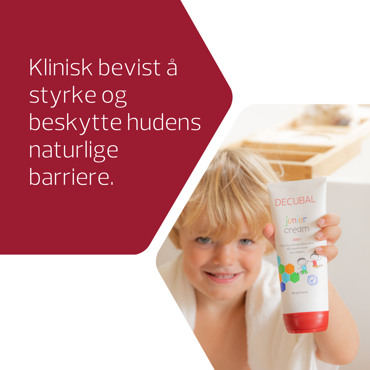 Decubal Junior Cream Daily, 200 ml