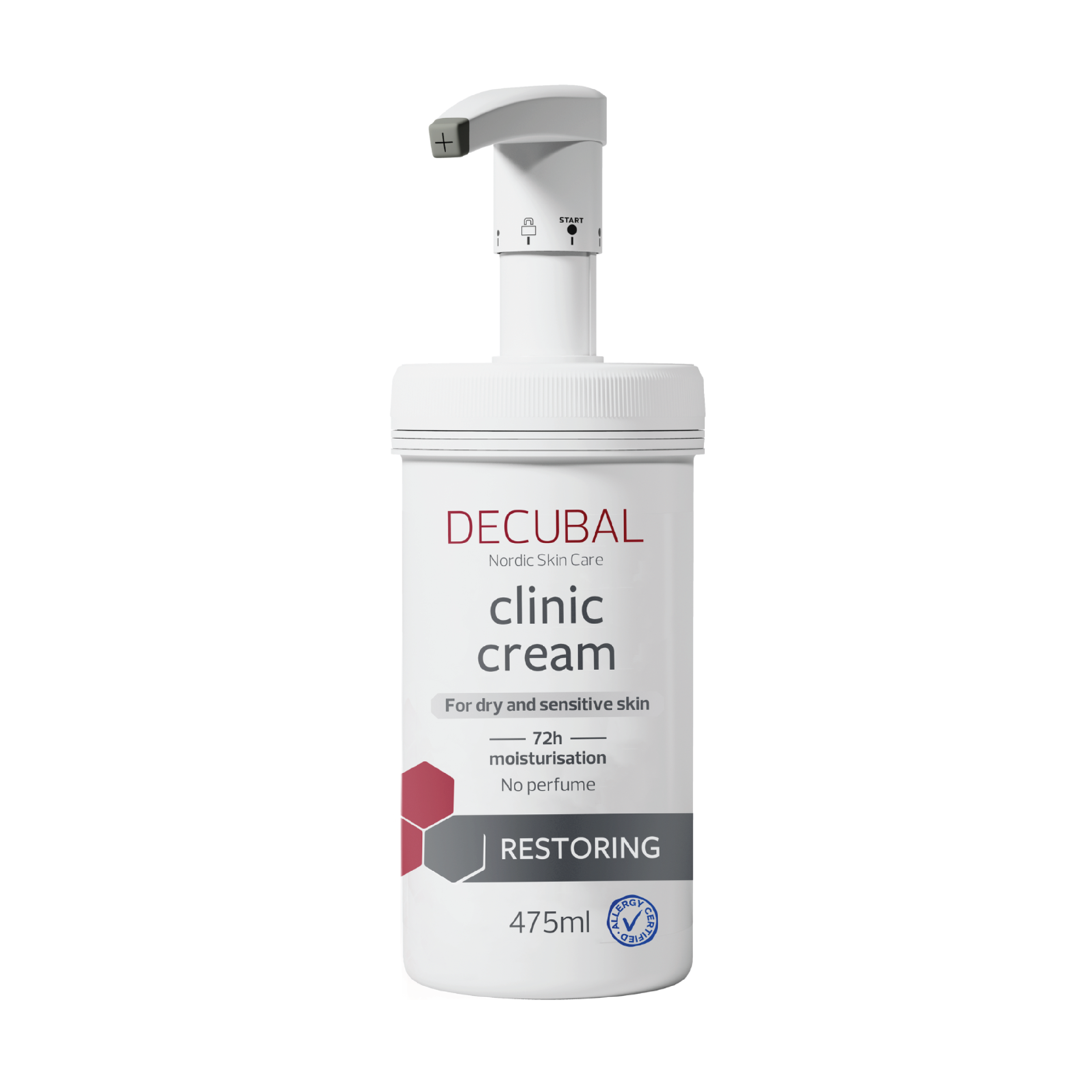 Decubal Original Clinic Cream Daily, 475 gram