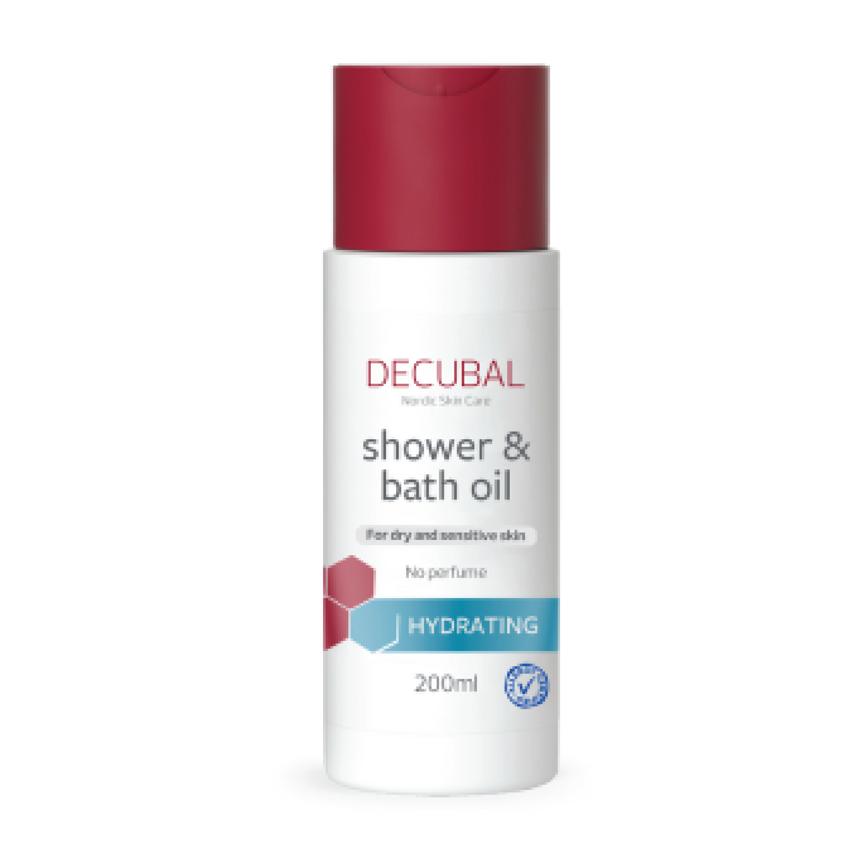 Decubal Shower & Bath Oil, 200 ml