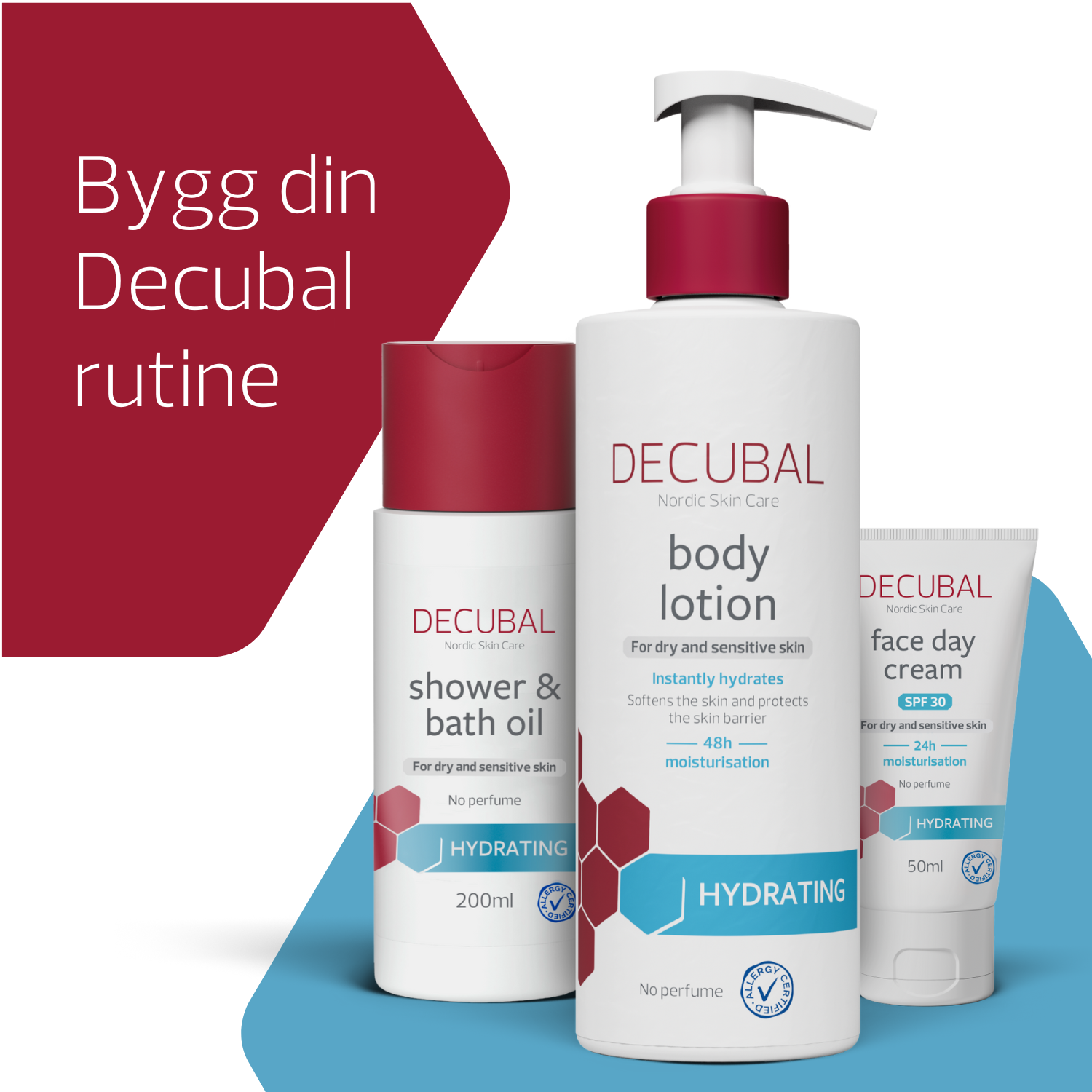 Decubal Shower & Bath Oil, 200 ml