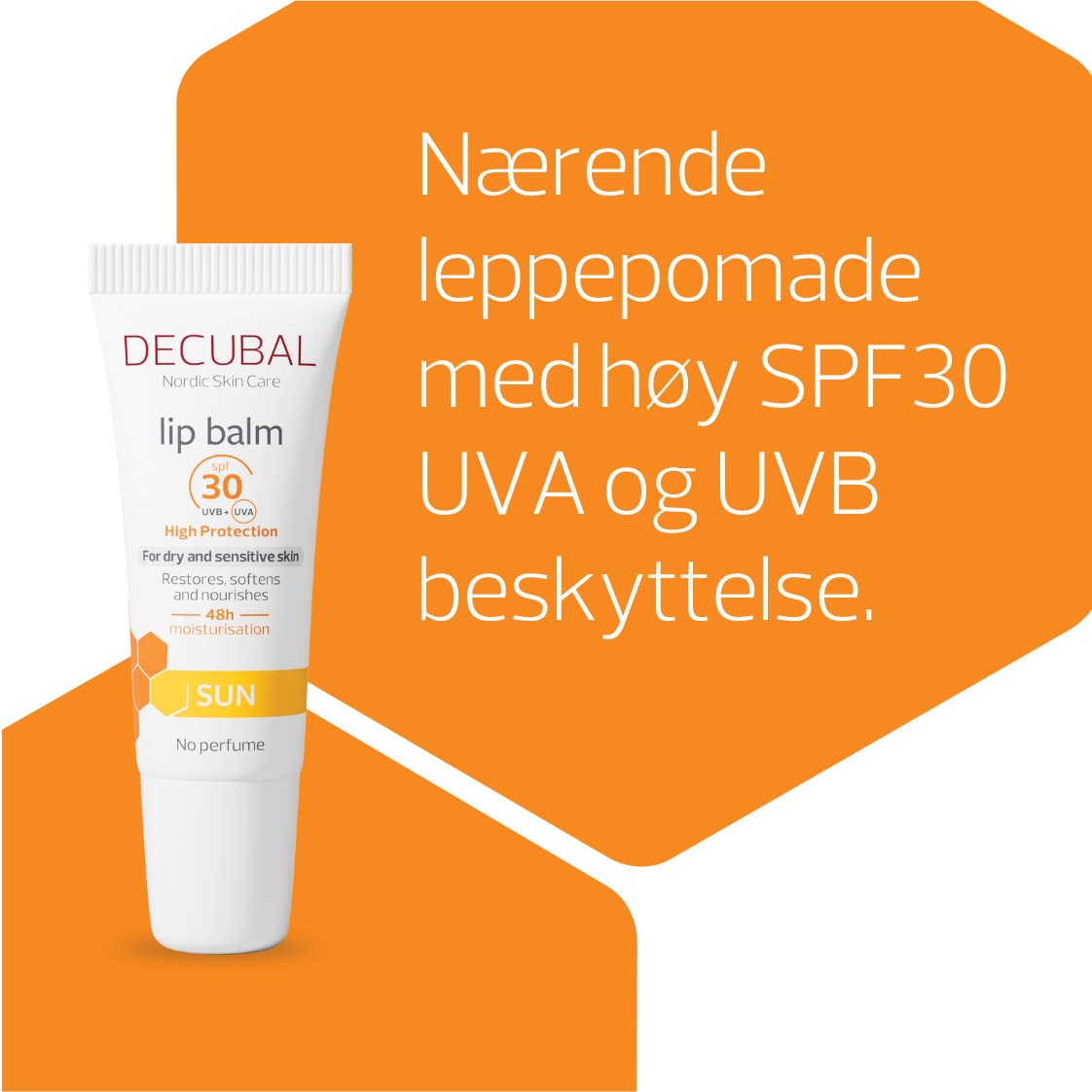Decubal Sun Lip Balm SPF30, 10 ml