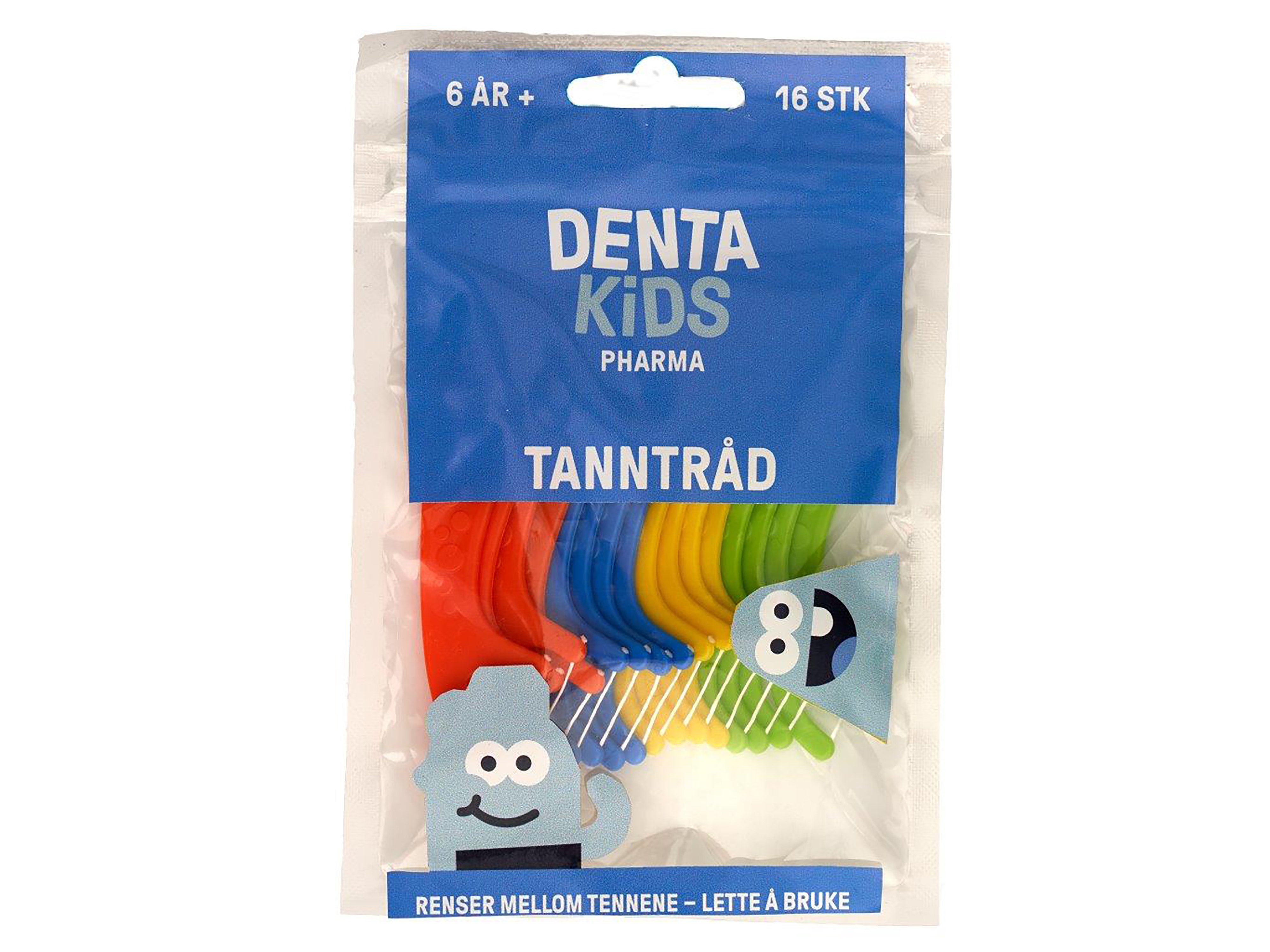 Dentakids Dentakids Pharma Tanntråd, 16 stk