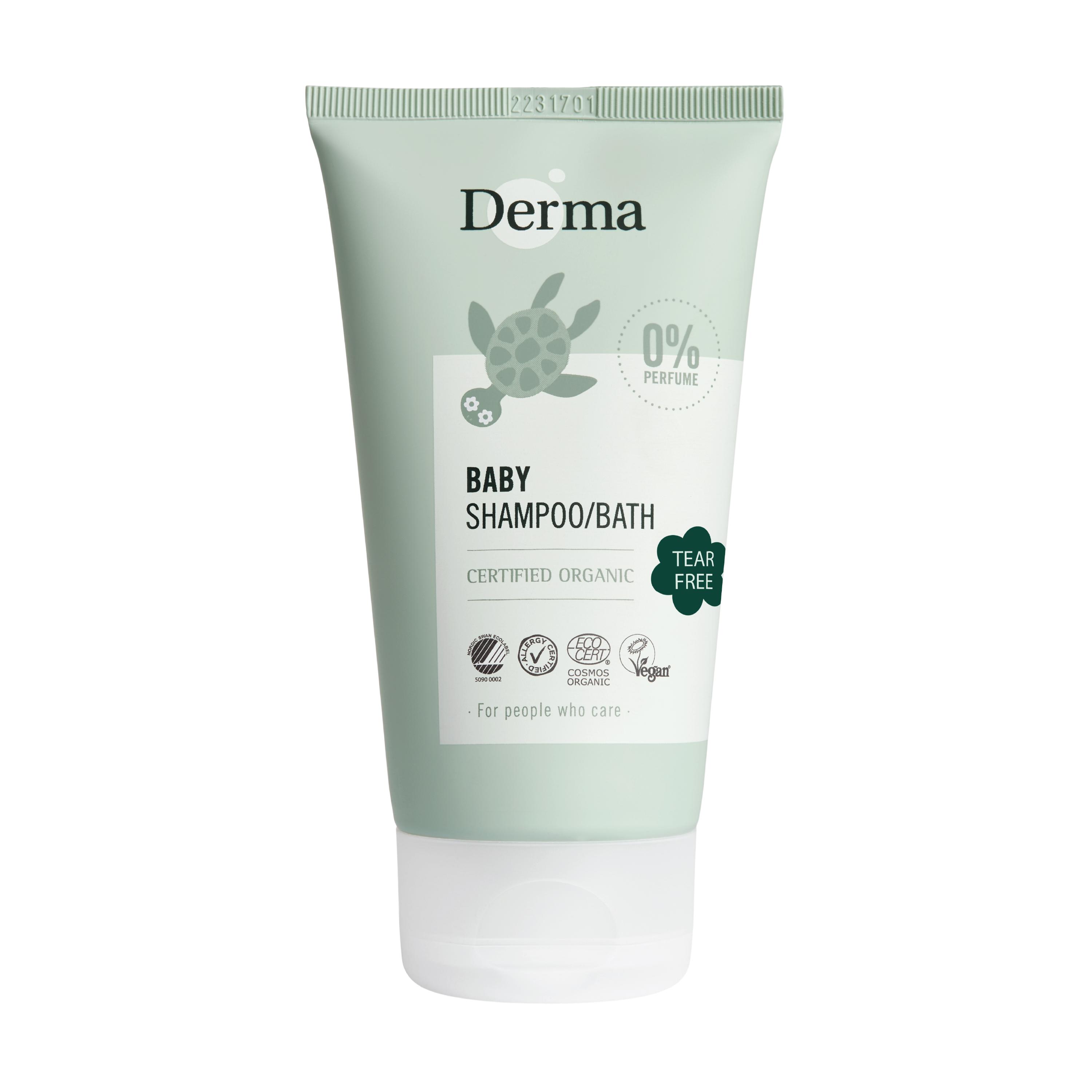 Derma Eco Baby Shampoo/Bath, 150 ml