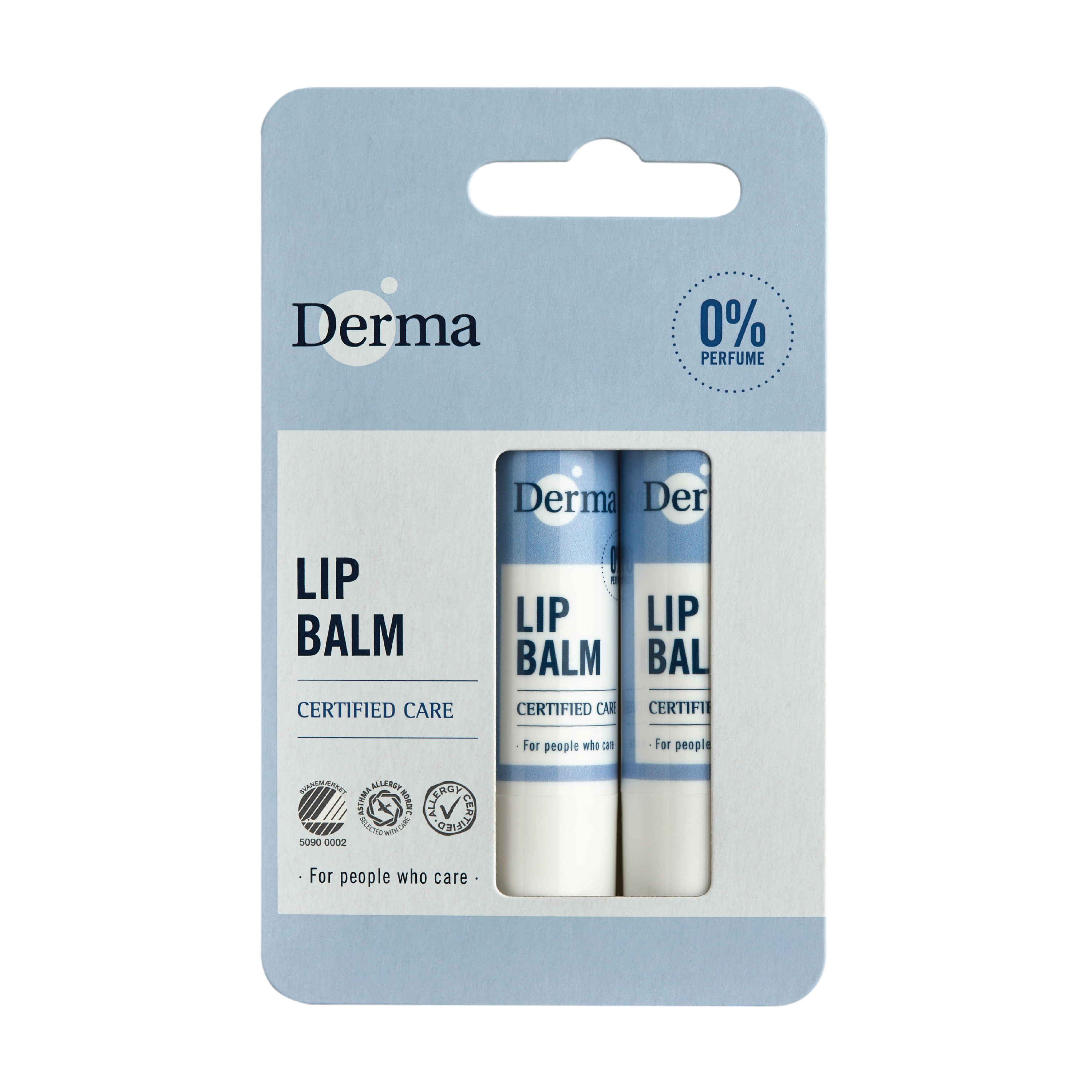 Derma Family Lip Balm, 2 stk.