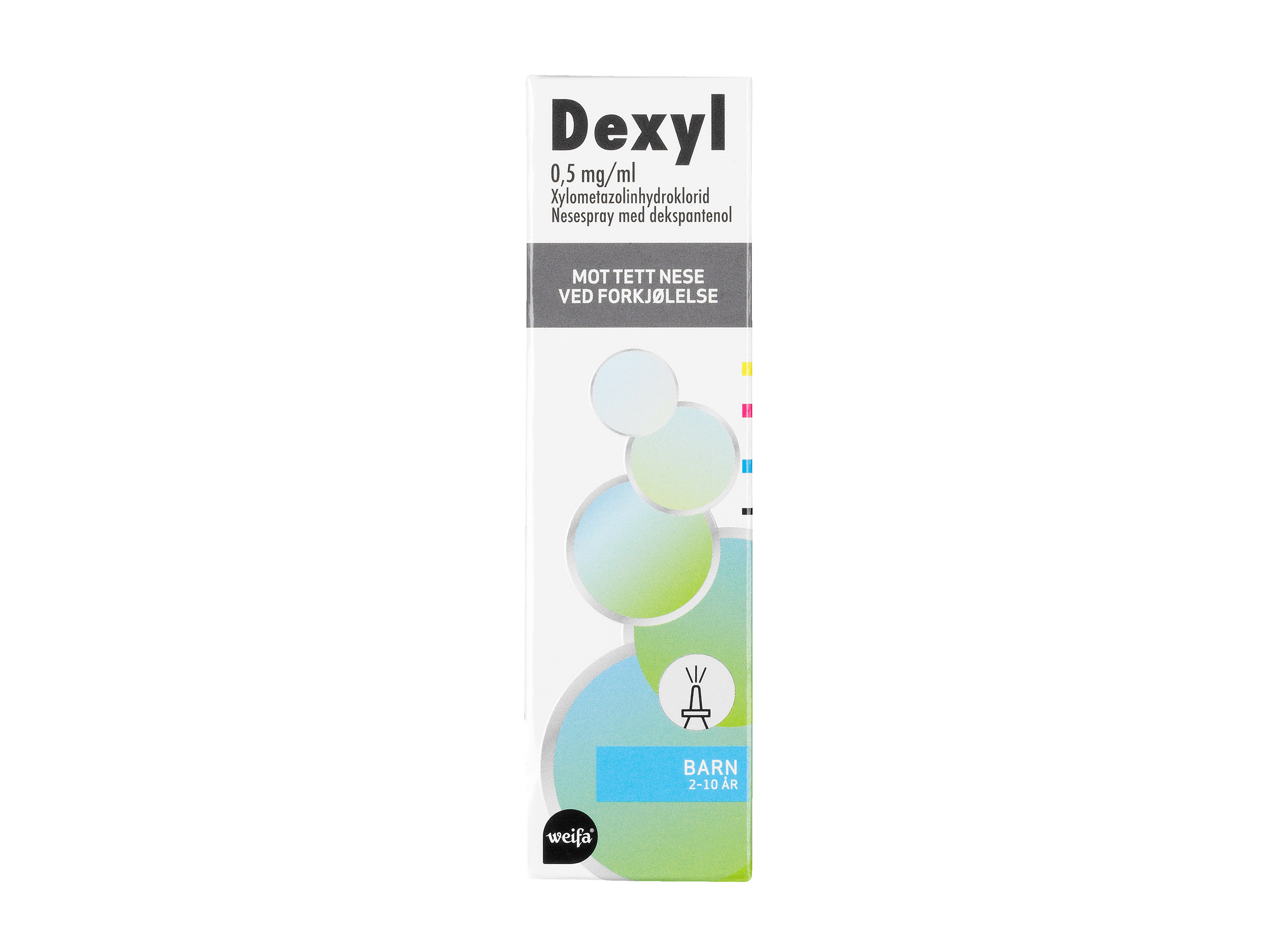 Dexyl Nesespray  0,5 mg/ml, 10 ml