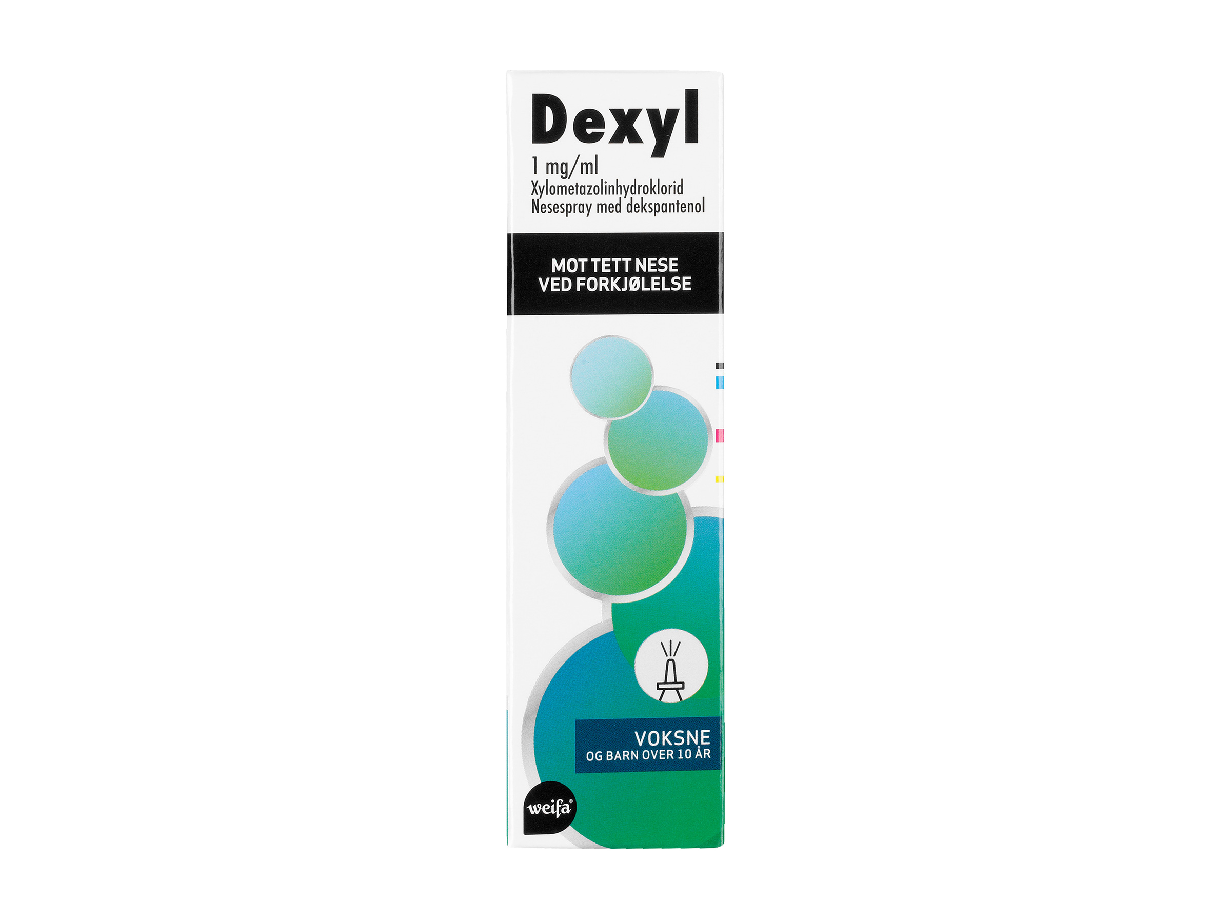 Dexyl Nesespray 1 mg/ml, 1 x 10 ml.