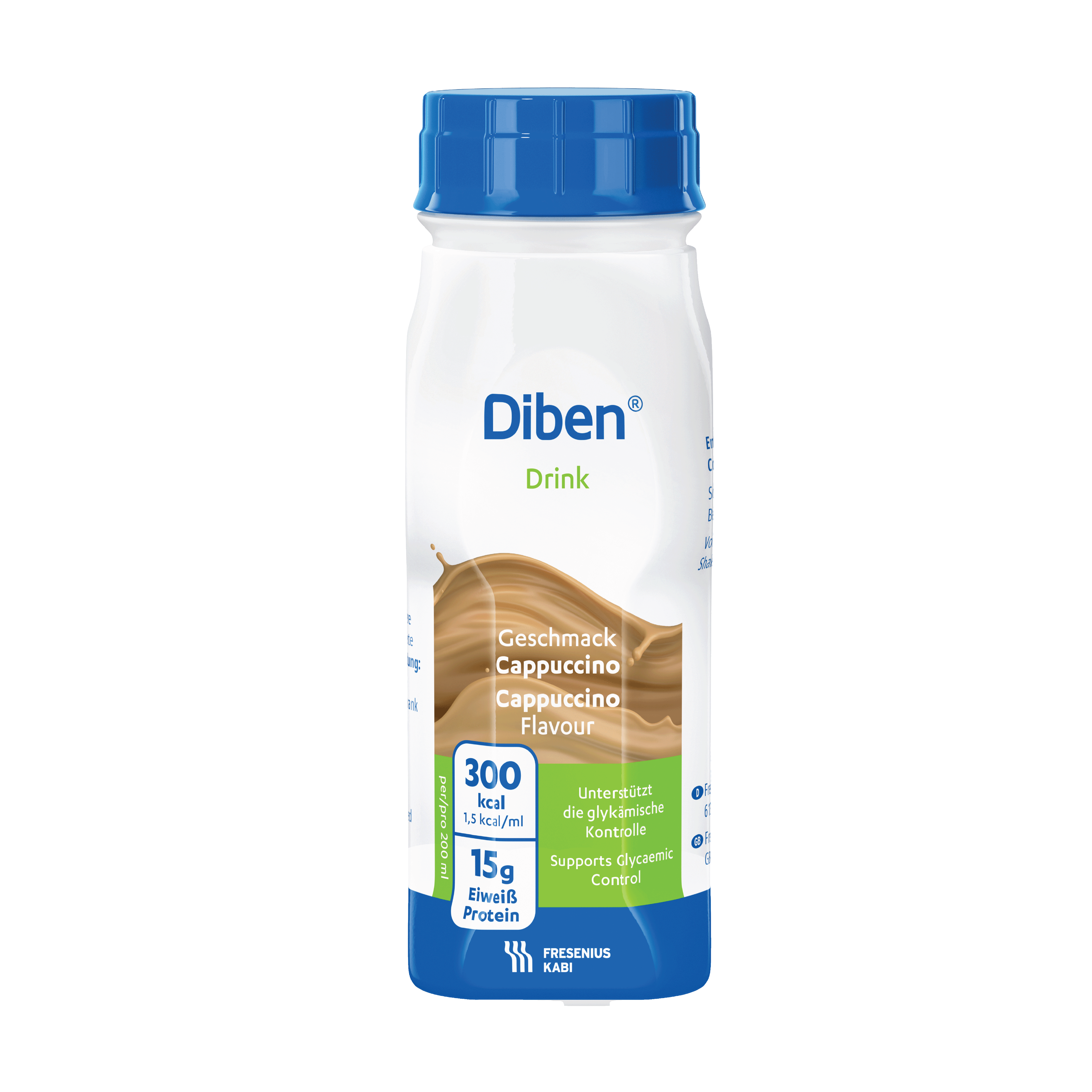 Diben Drink næringsdrikk, Cappuccino, 4x200 ml