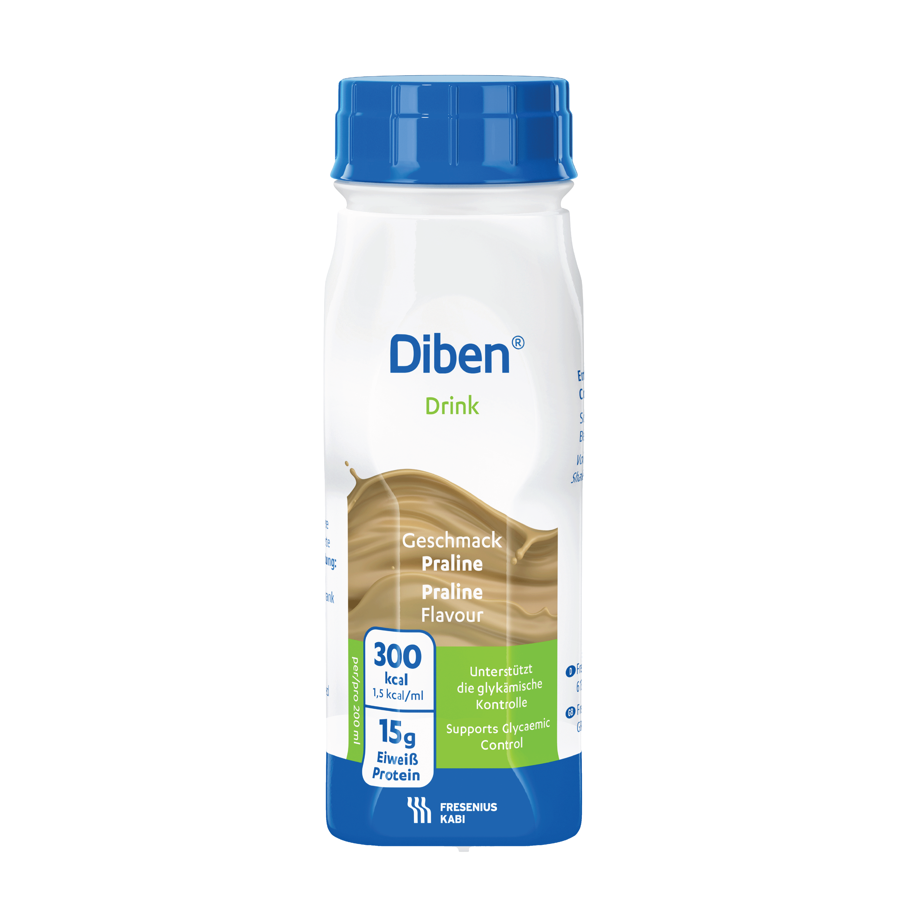 Diben Drink næringsdrikk, Nougat, 4x200 ml