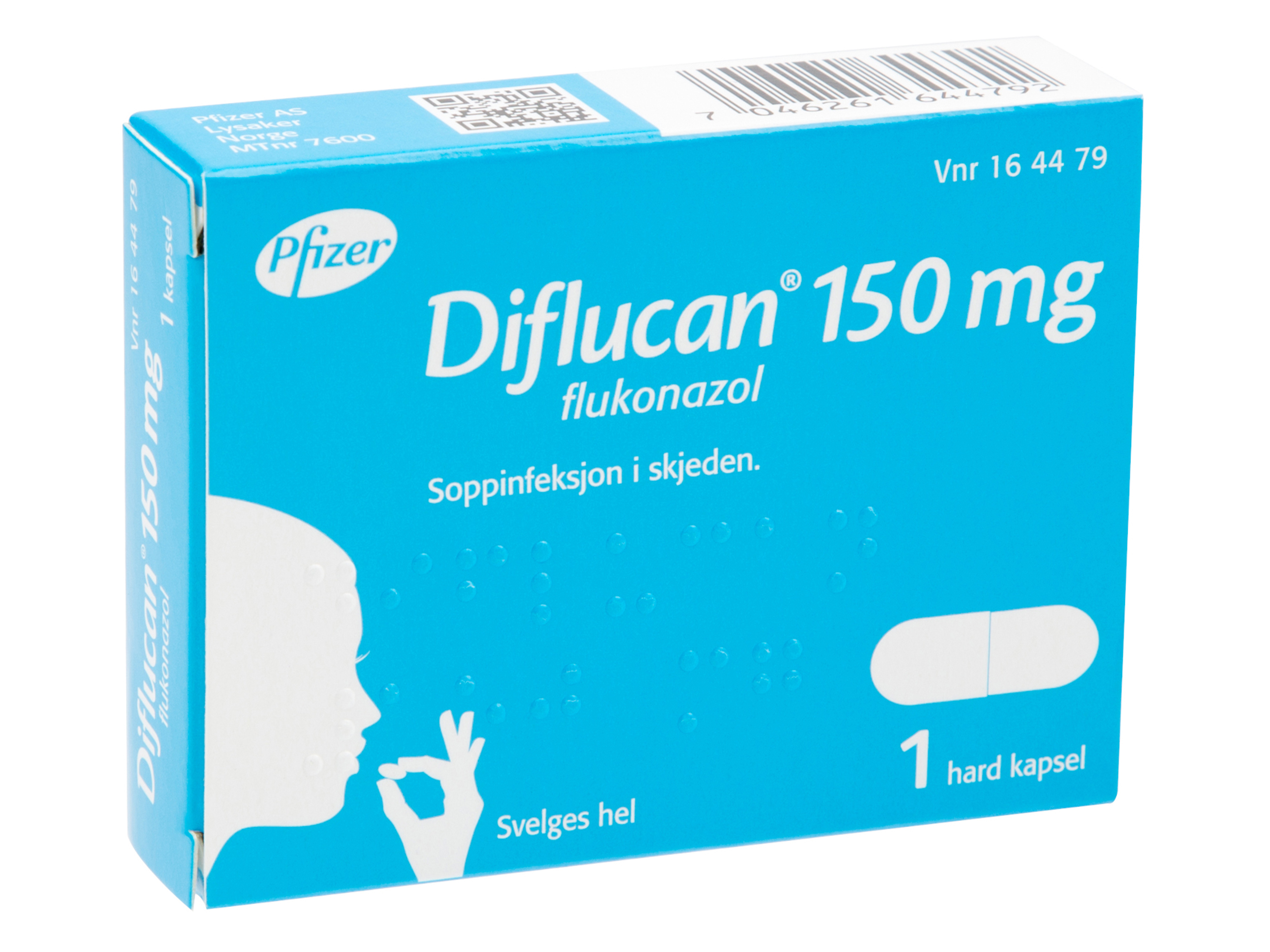 Diflucan Kapsel 150mg, 1 stk.