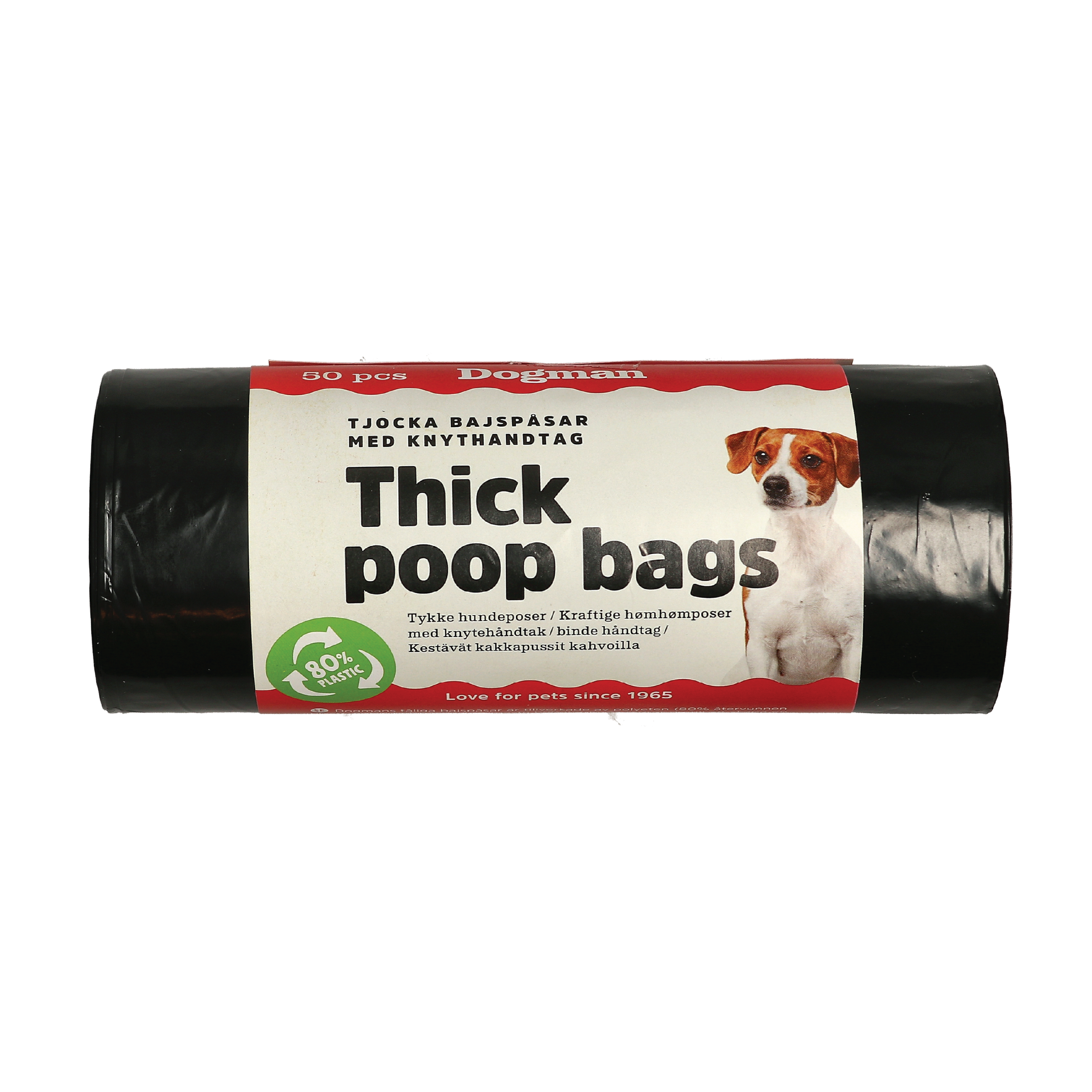 Dogman Hundeposer m/knytehåndtak, 50 stk.