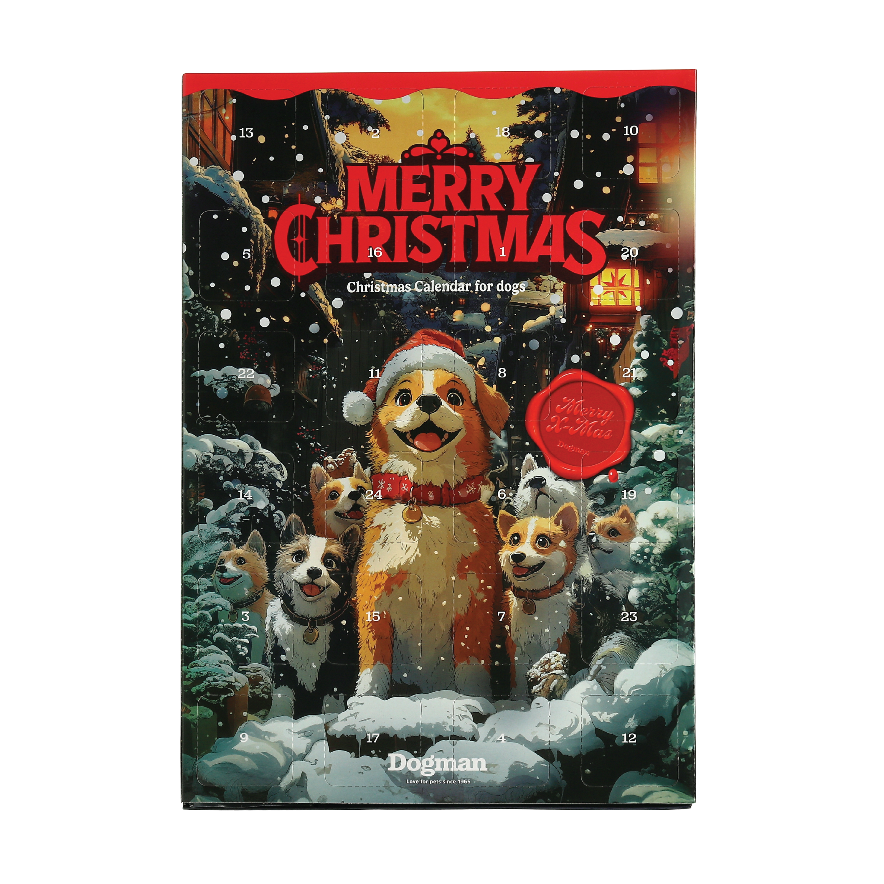 Dogman Julekalender hund, 120 g
