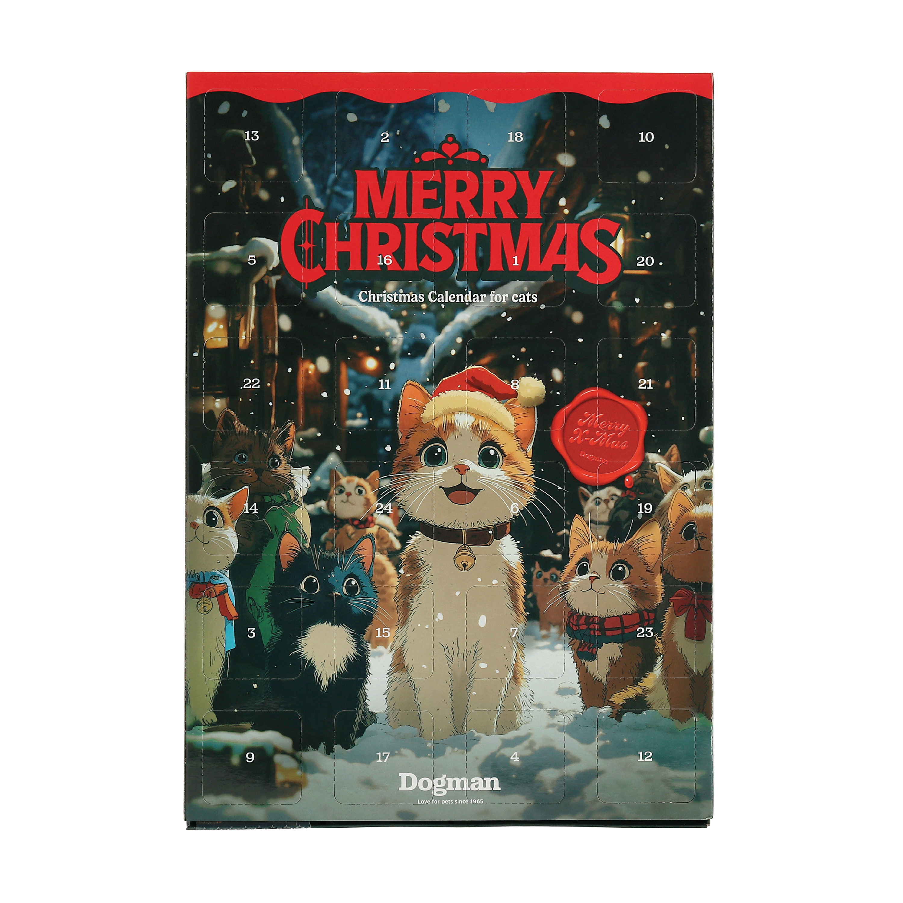 Dogman Julekalender katt, 96 g