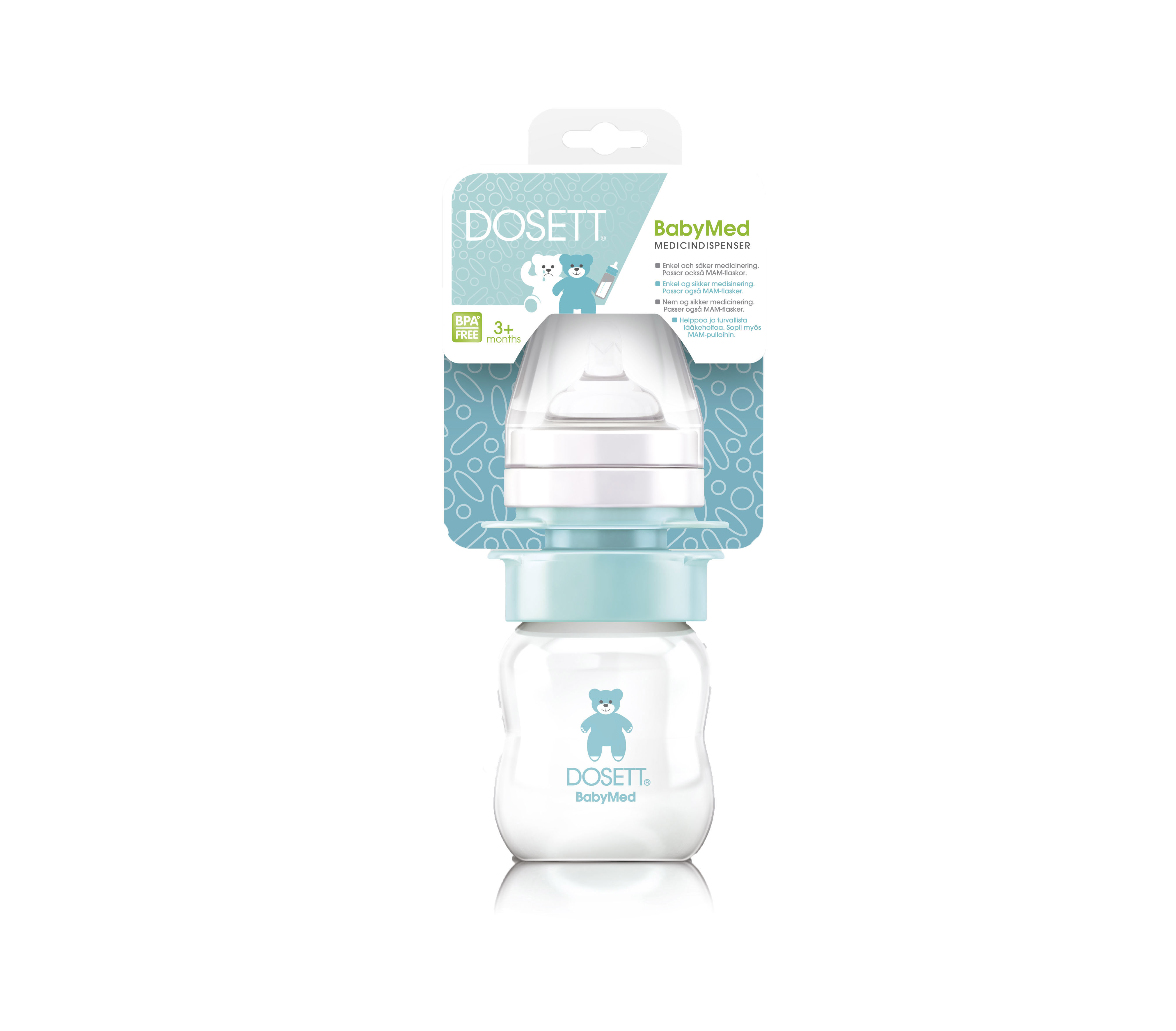 Dosett BabyMed, Medisindosering til baby, 1 stk.