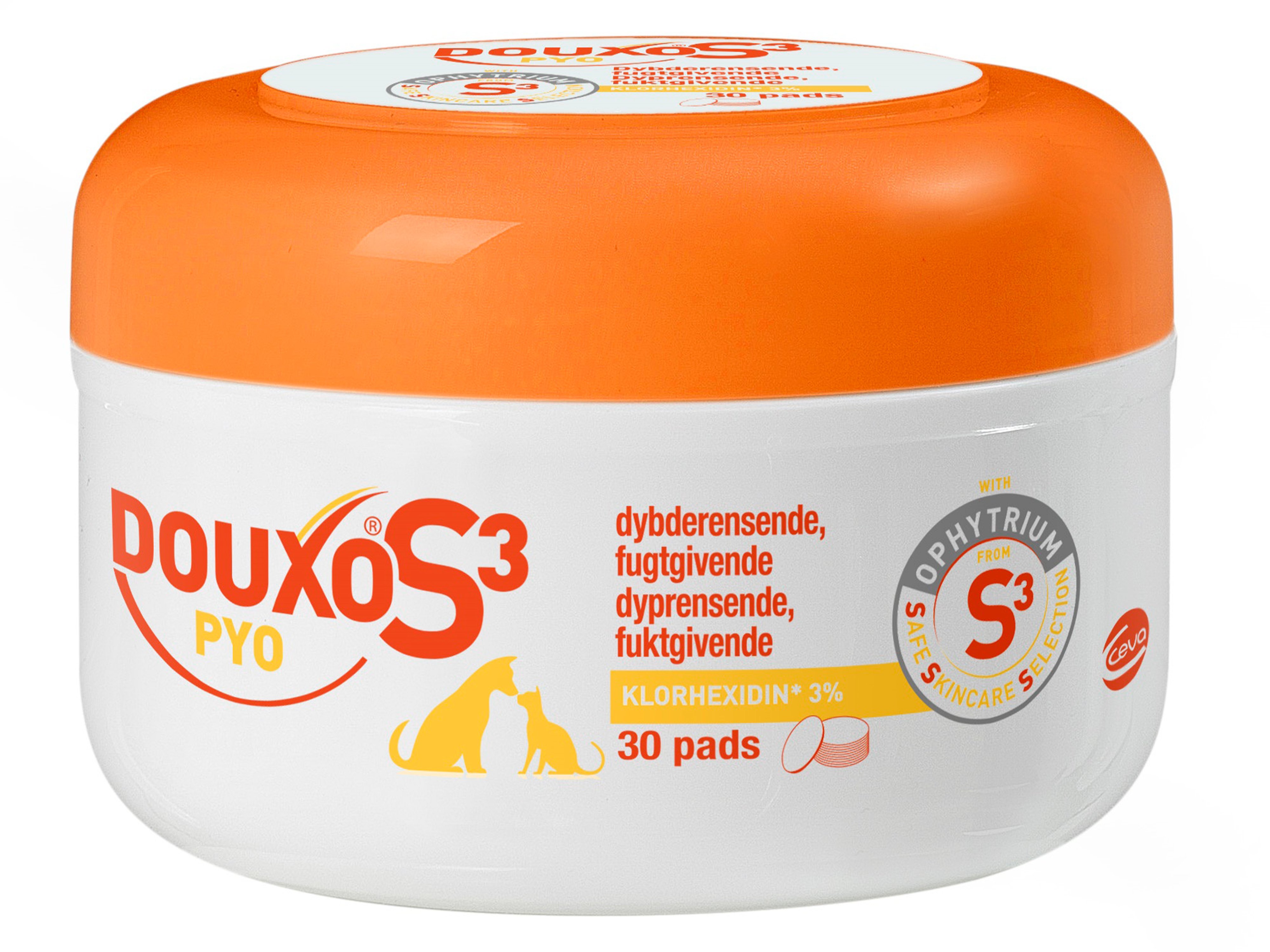 DOUXO S3 Pyo Pads, 30 stk