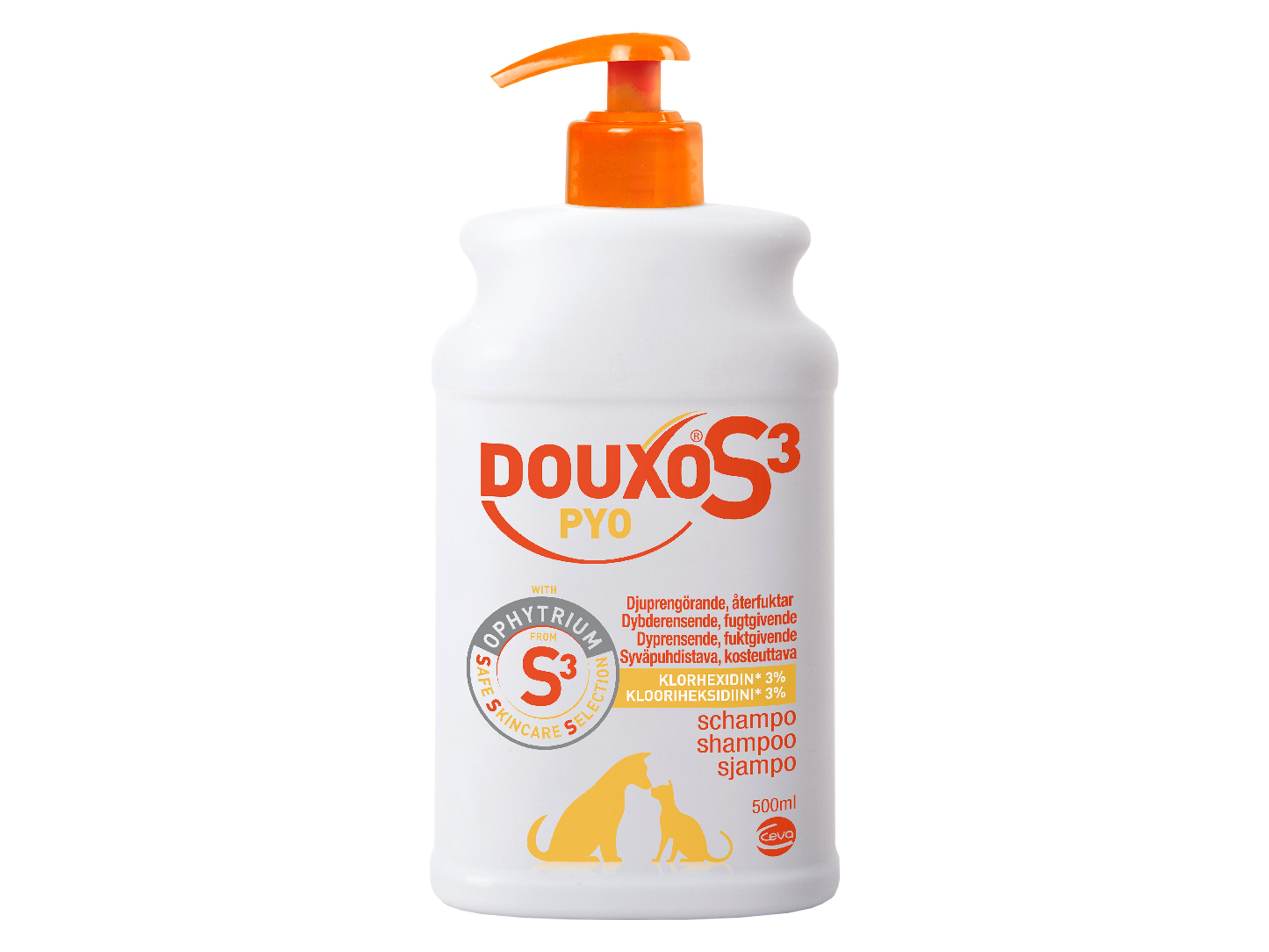 DOUXO S3 Pyo Shampoo, 500 ml