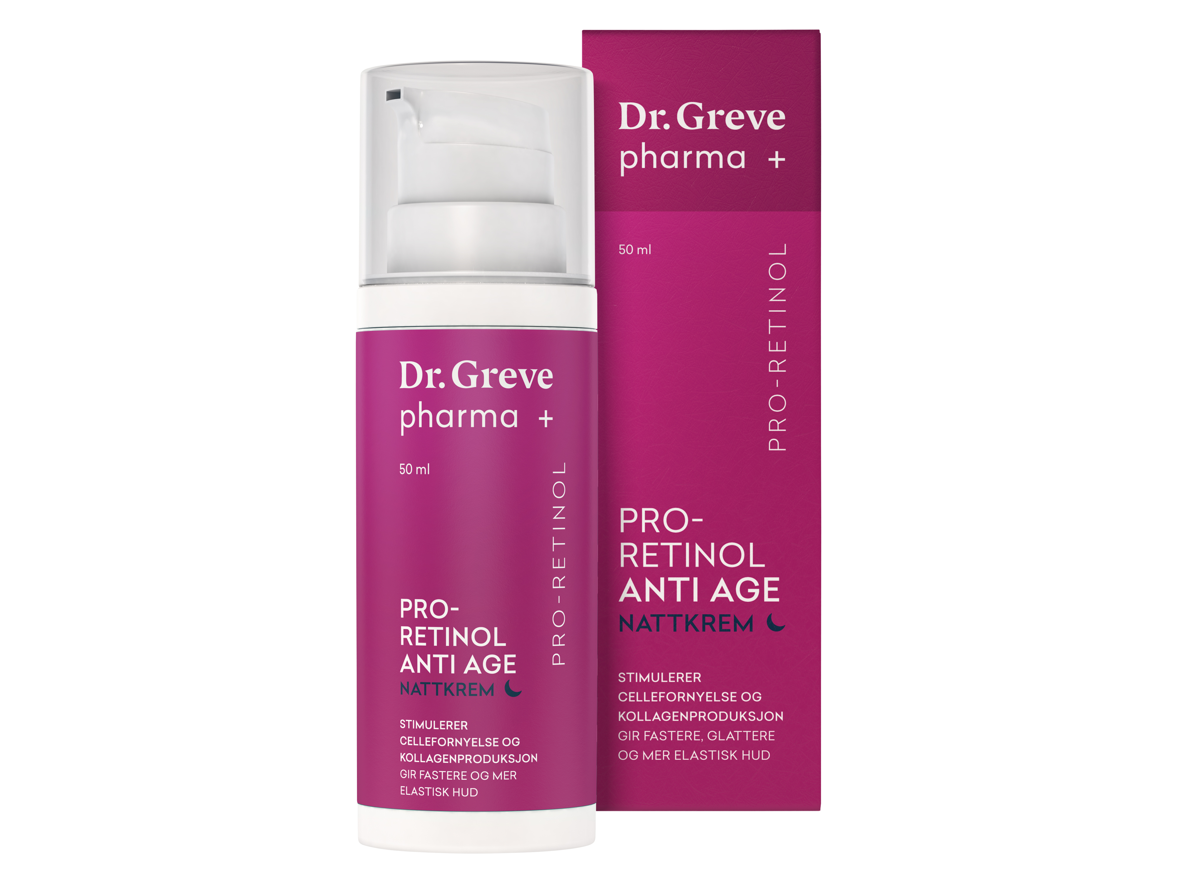 Dr Greve Pharma Pro-Retinol Anti Age Nattkrem, 50 ml
