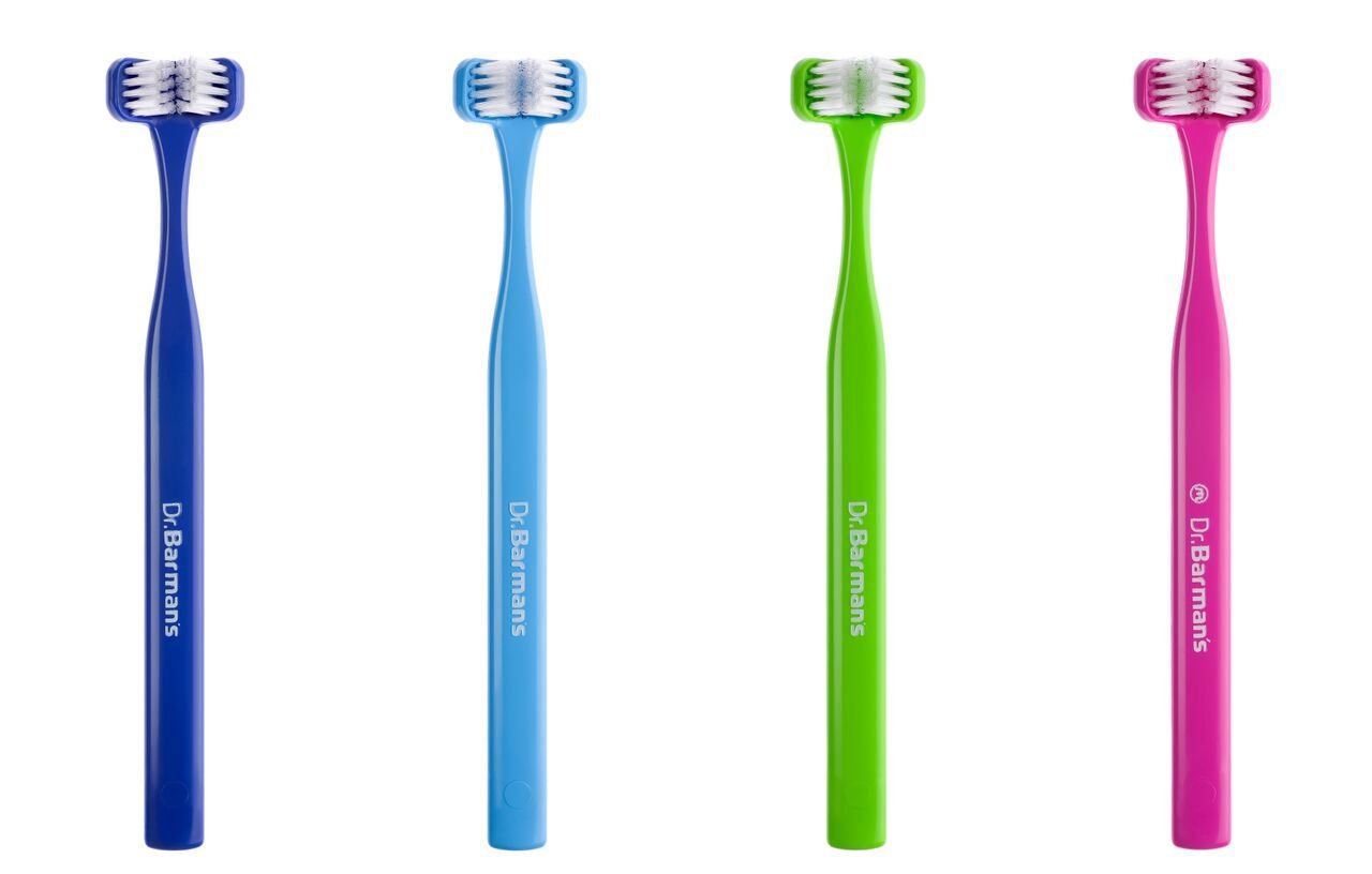 Dr. Barman´s Superbrush Voksen, Assorterte farger, 1 stk.