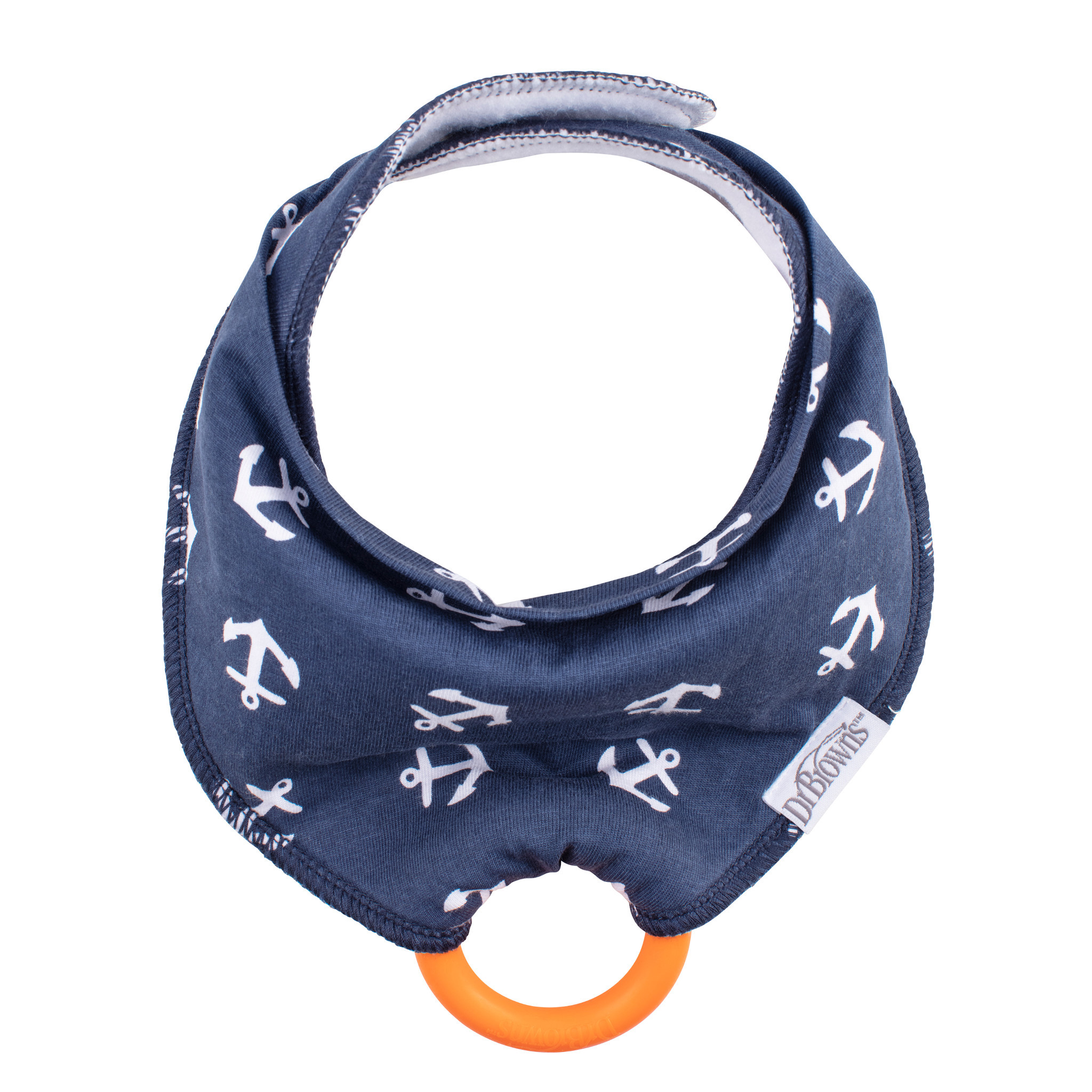 Dr. Brown's Bandana Bib Navy, fra 3 mnd+, blå, 1 stk.