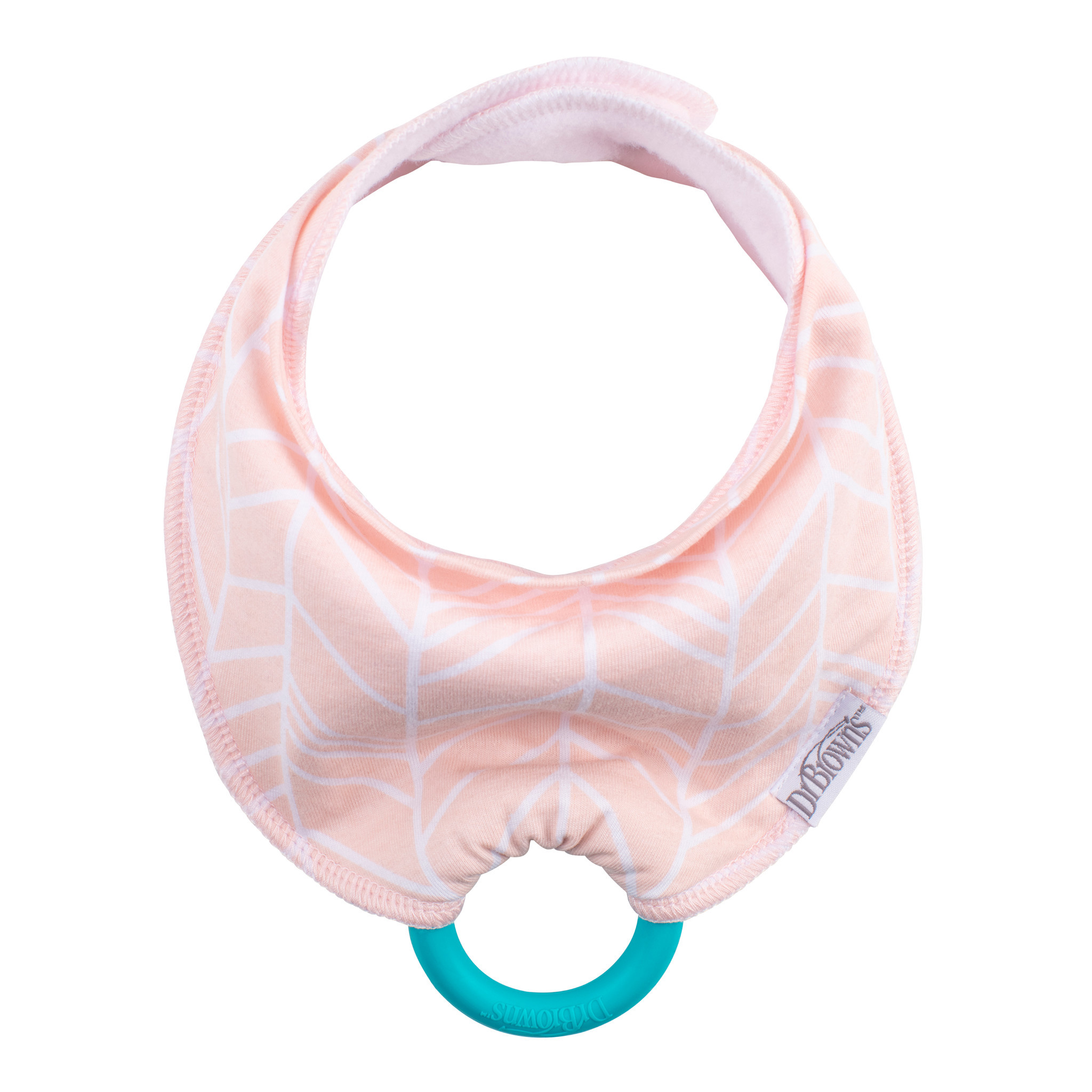 Dr. Brown's DrBrown Bandana Bib Pink, fra 3 mnd+, rosa, 1 stk.