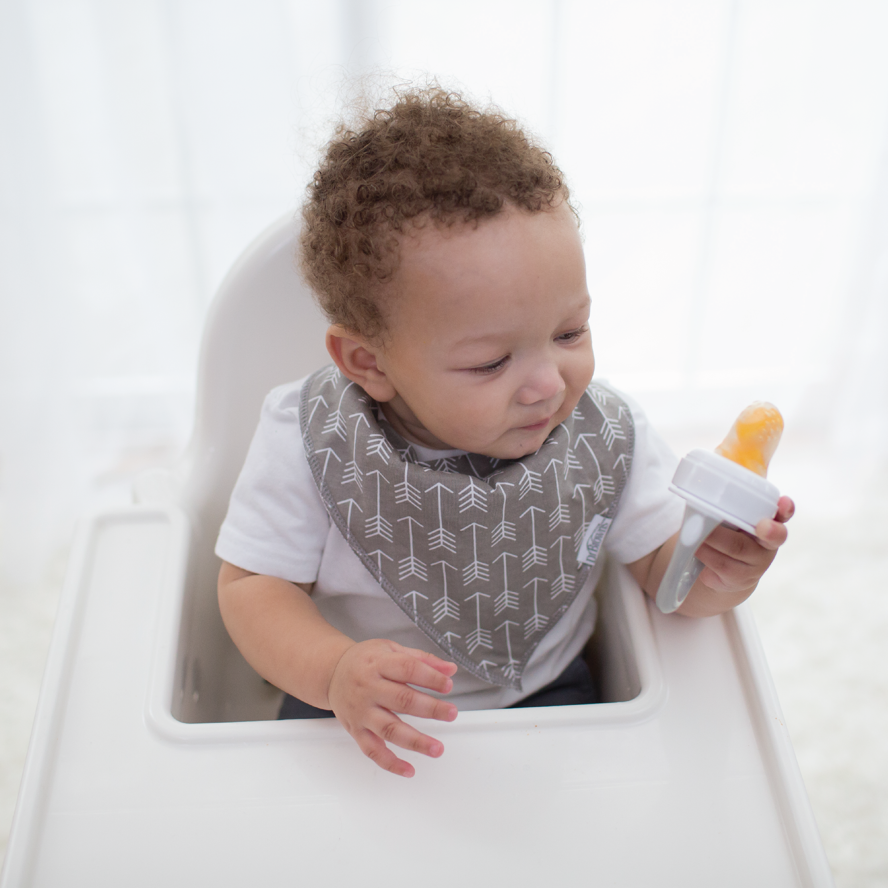 Dr. Brown's Fresh First Silicone Feeder, Grå, 1 stk.