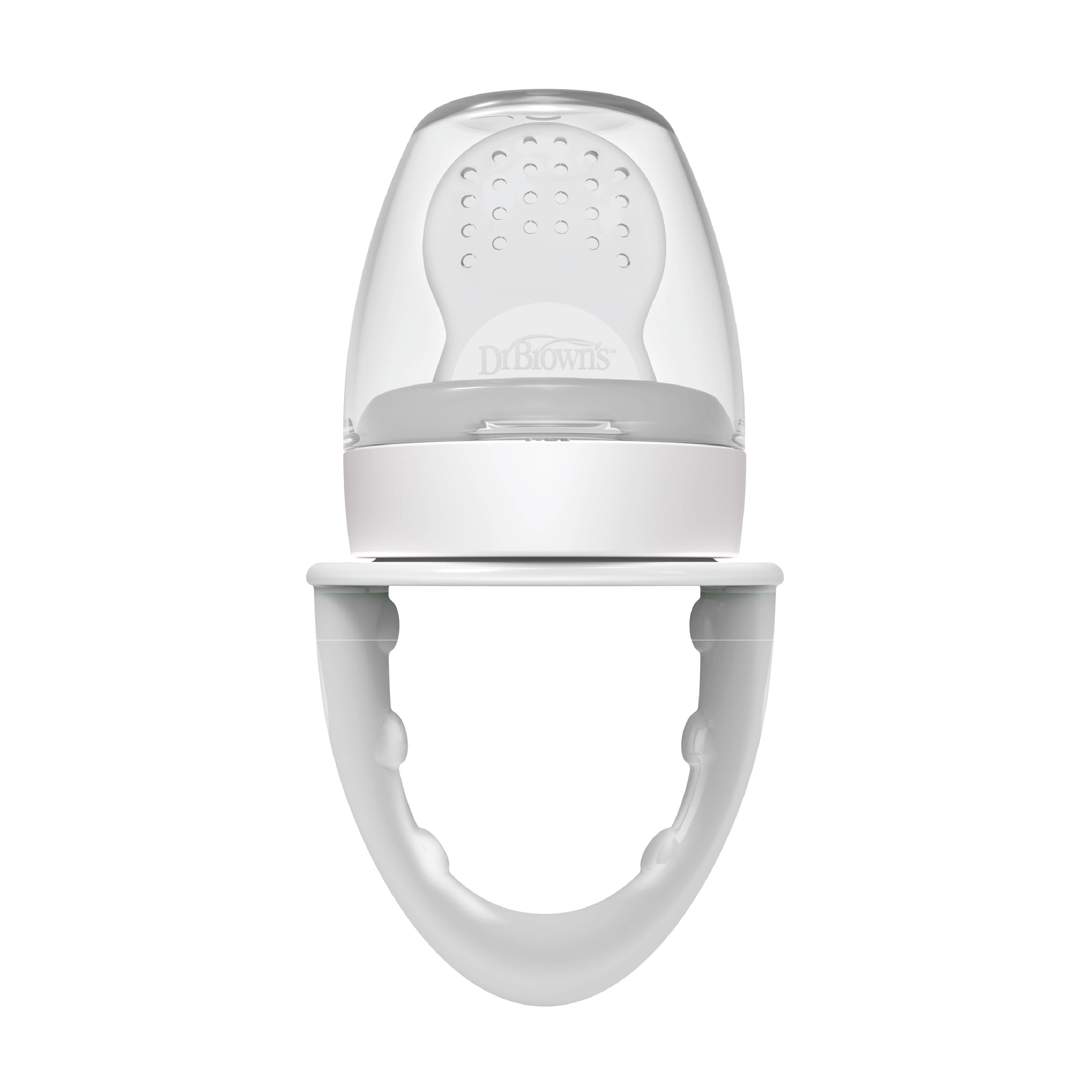 Dr. Brown's Fresh First Silicone Feeder, Grå, 1 stk.