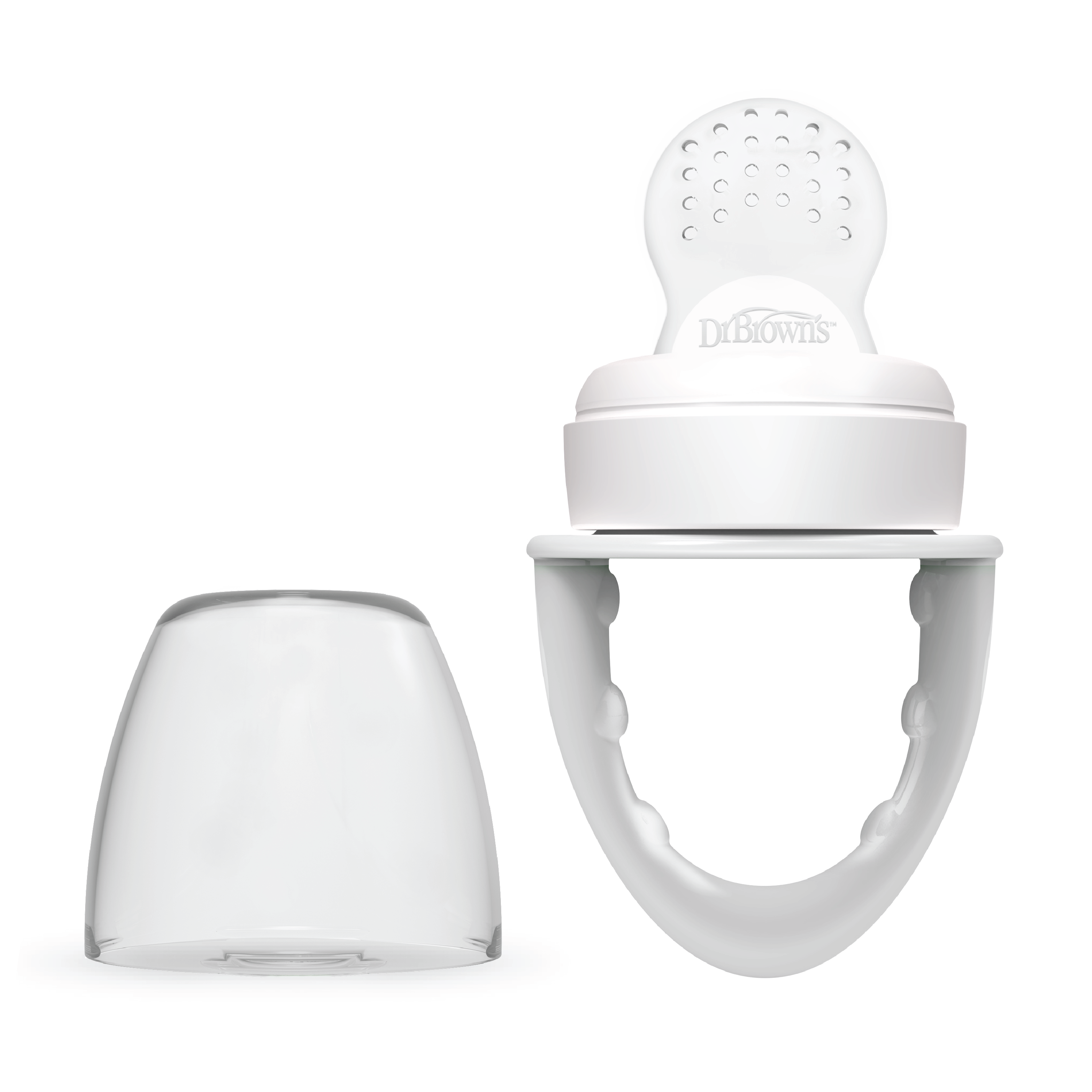 Dr. Brown's Fresh First Silicone Feeder, Grå, 1 stk.