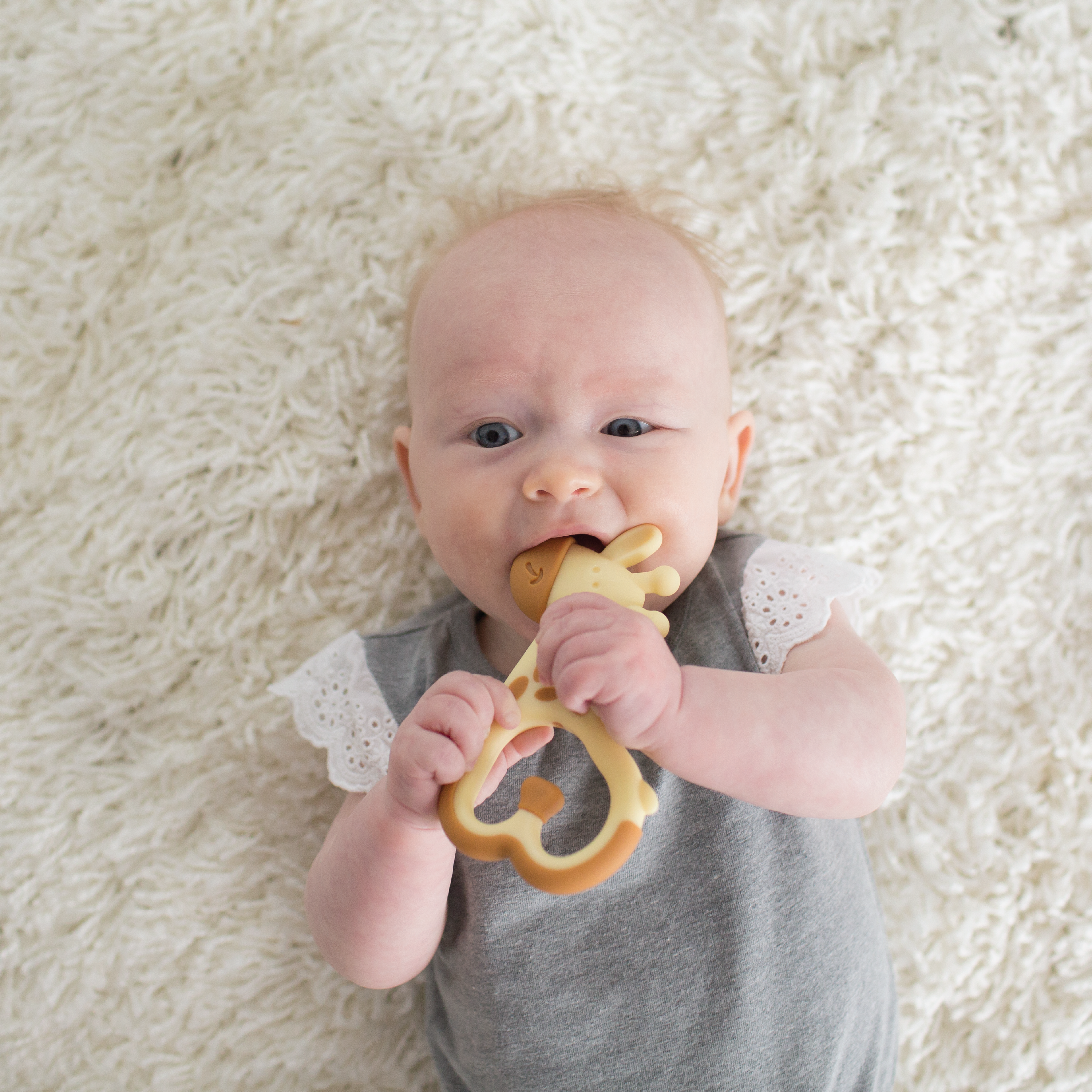 Dr. Brown's Massaging Ridgees Teether Giraffe, 1 stk.