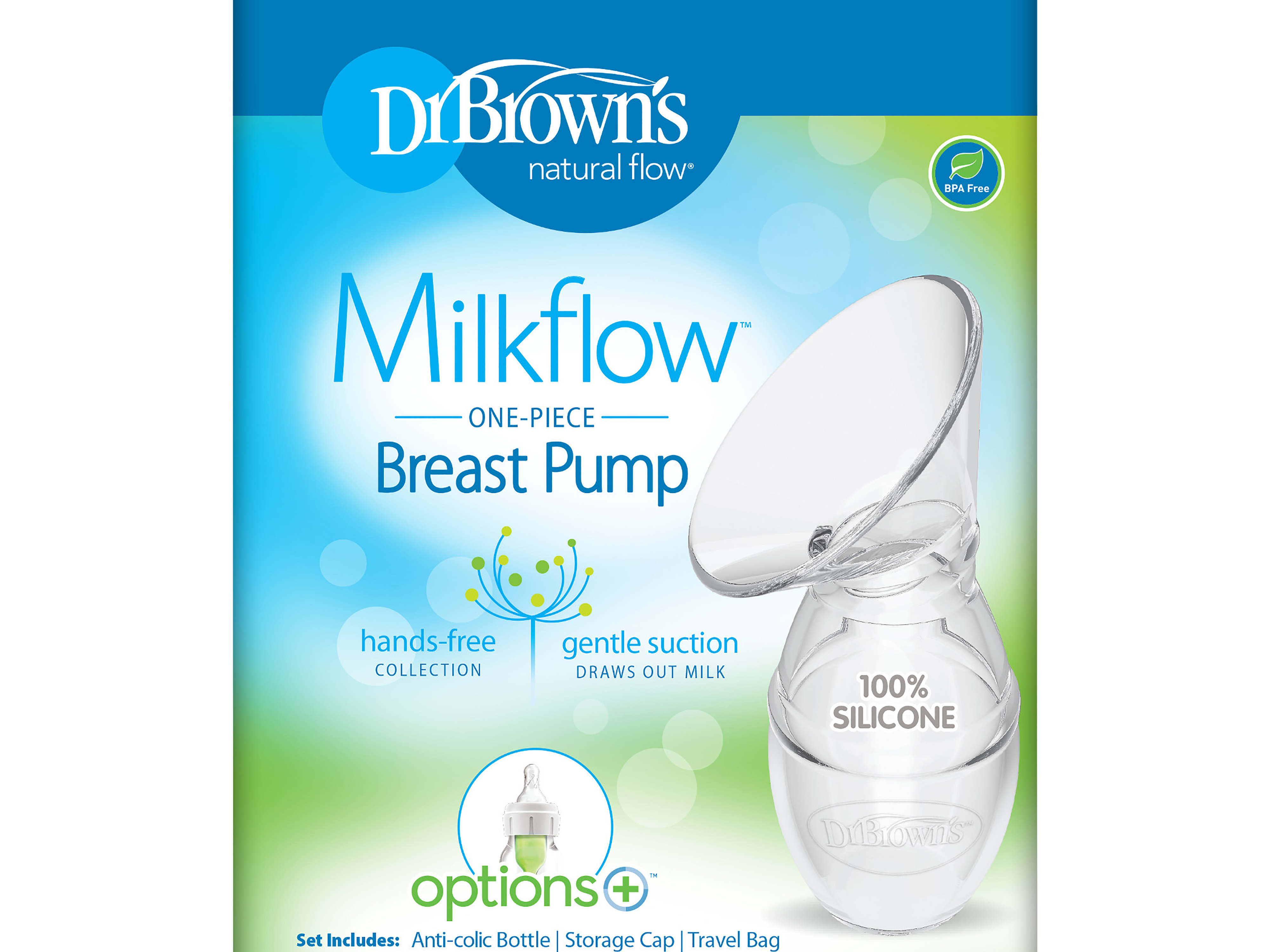 Dr. Brown's MilkFlow Breast Pump, 1 stk.