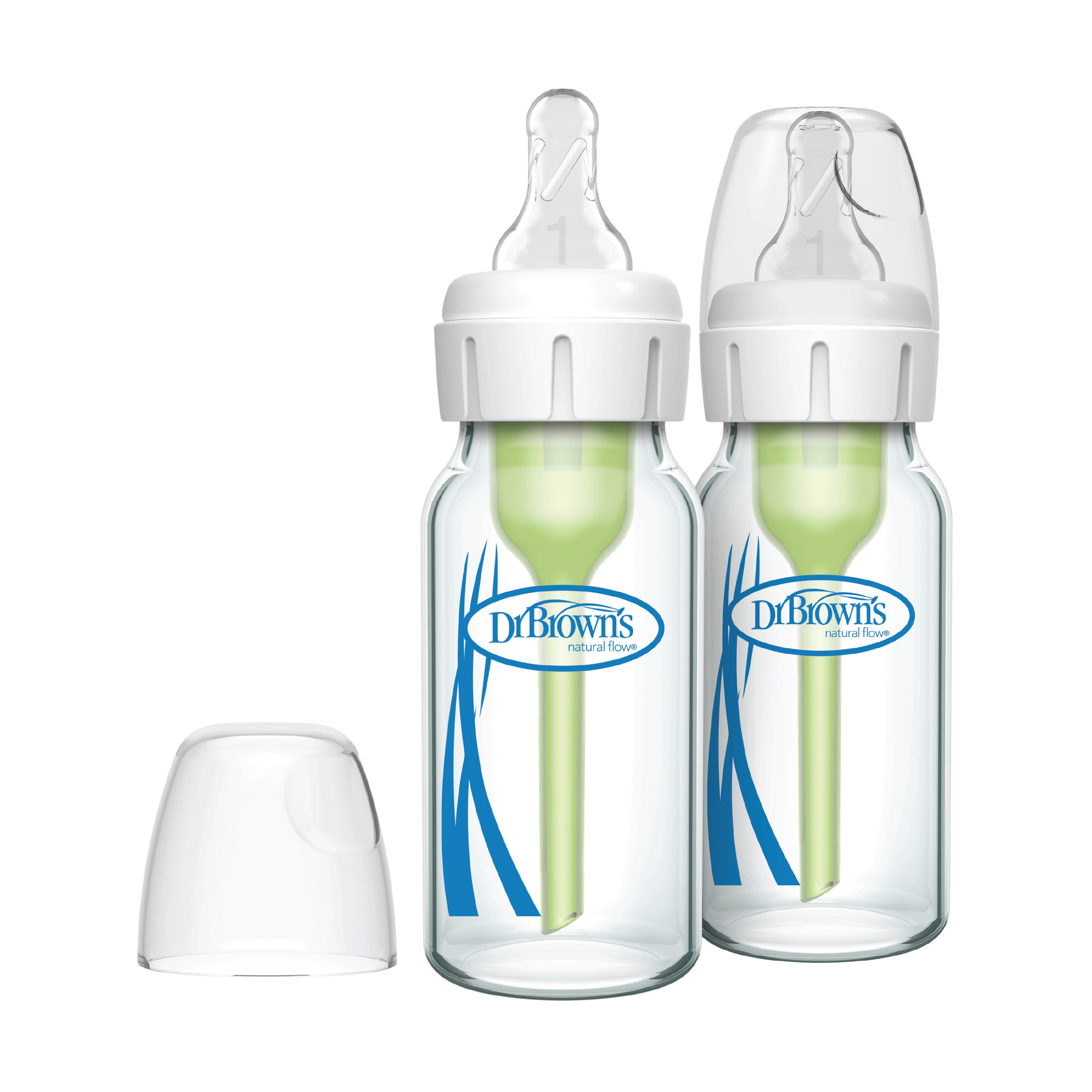 Dr. Brown's Option+ Narrow Glassflaske Standard, 2 x 120 ml