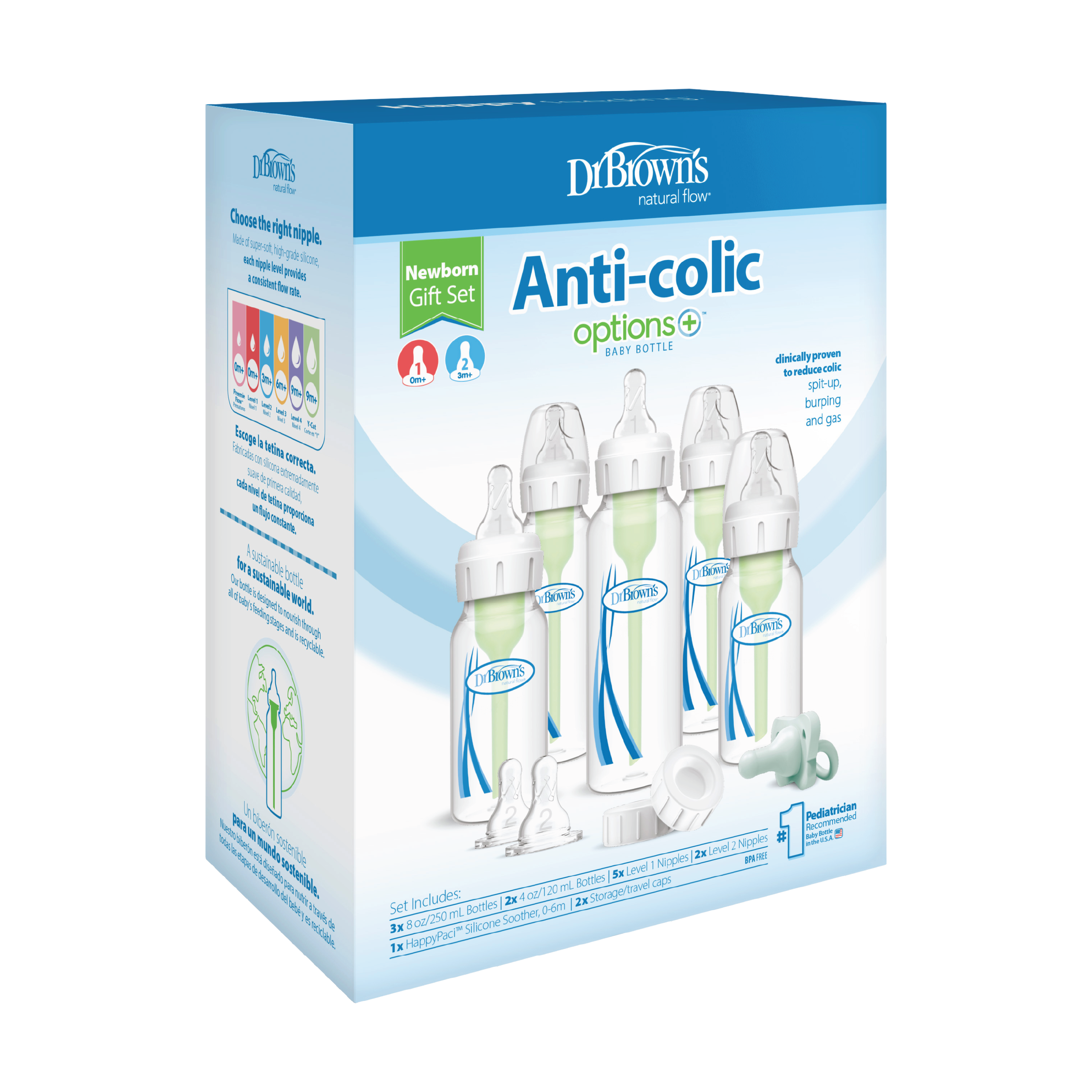 Dr. Brown's Option+ Start Kit Standard, 1 sett