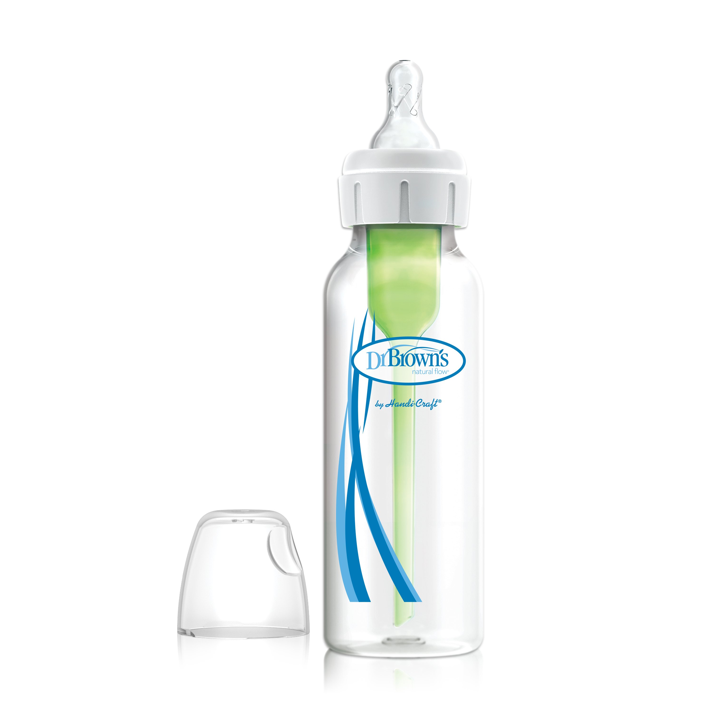 Dr. Brown's Options+ Anti-Colic Narrow Tåteflaske, 250 ml, 1 stk.