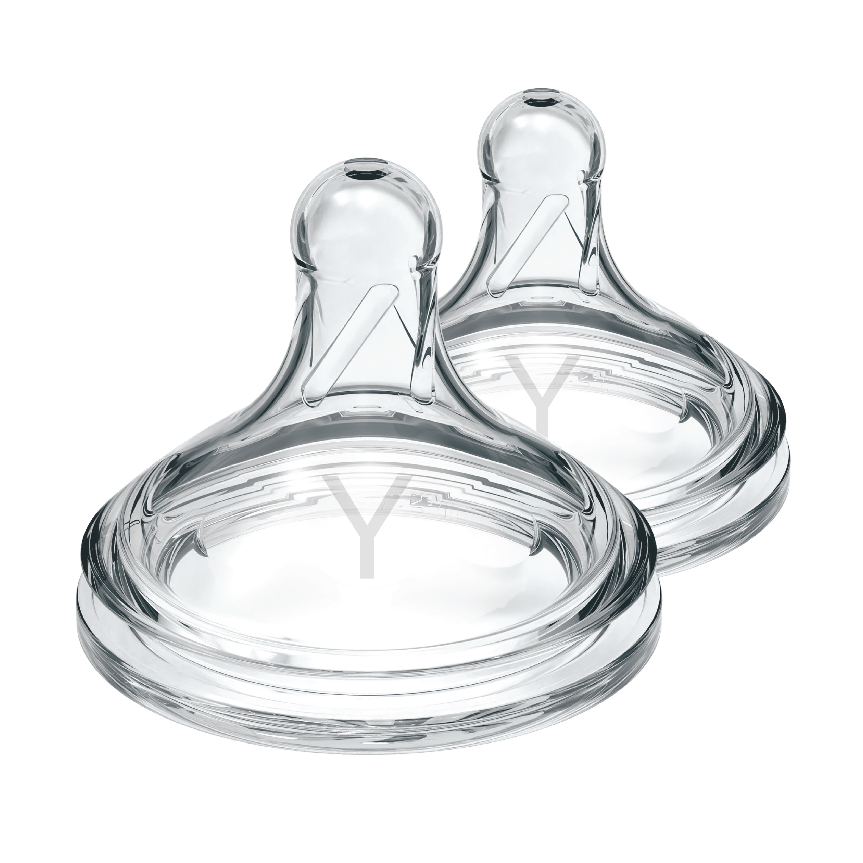 Dr. Brown's Options+ Flaskesmokk Wide-Neck Y-Cut, 9 mnd+, 2 stk.