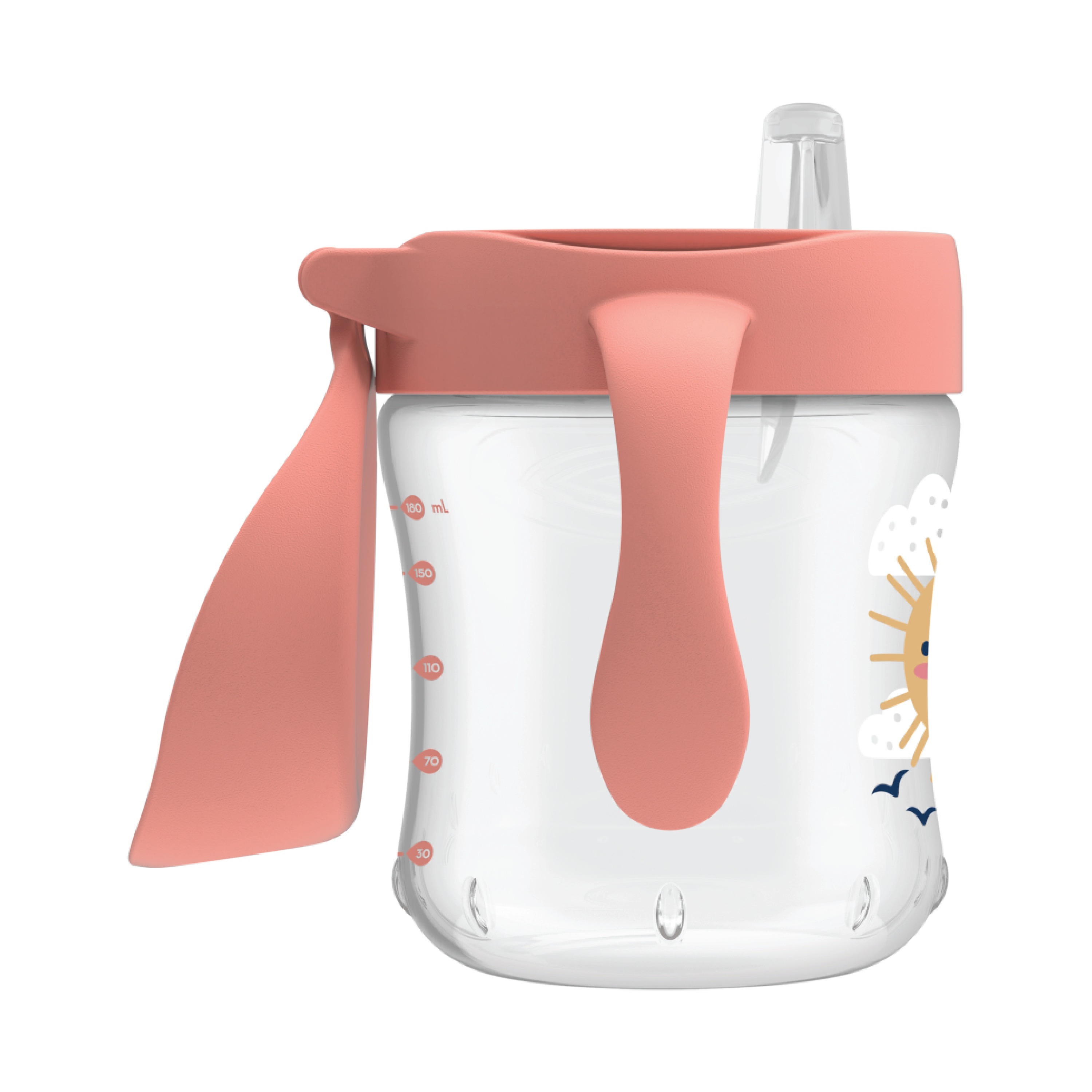 Dr. Brown's Overgangskopp, Rosa, 180 ml