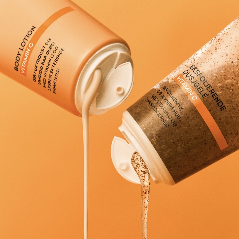 Dr. Greve Pharma Vitamin C Eksfolierende Dusjgele, 200 ml