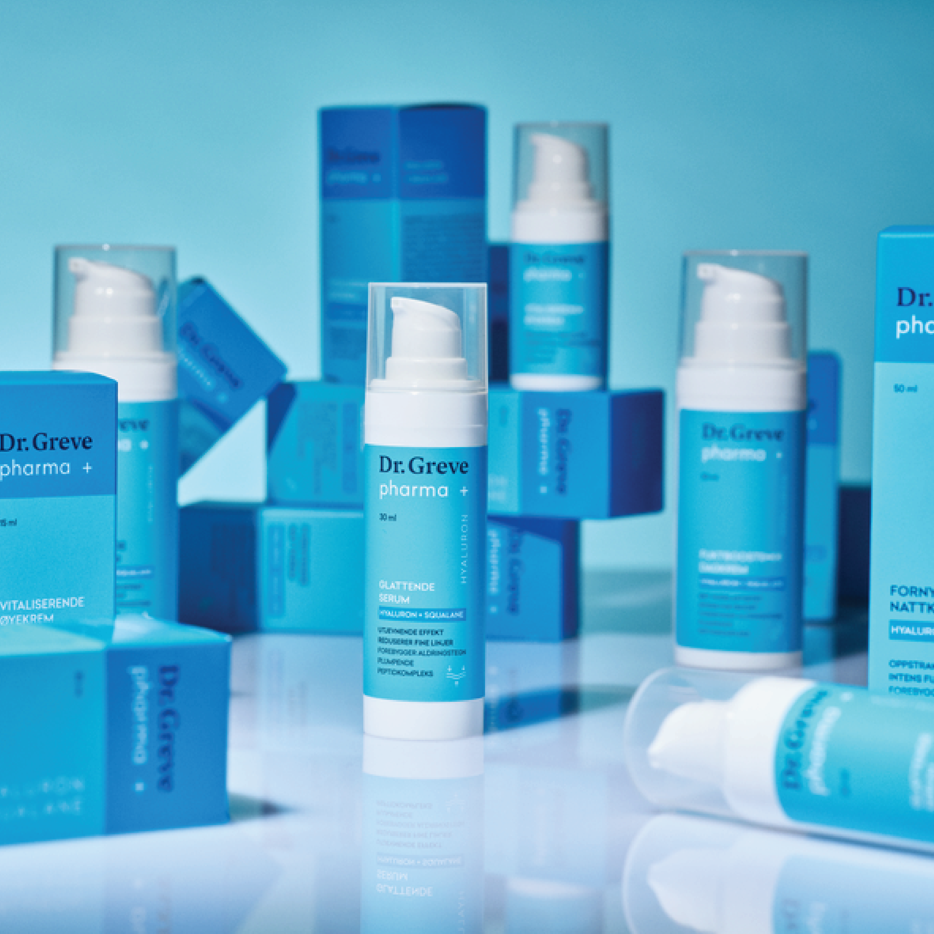 Dr. Greve Pharma Hyaluron + Squalane Fuktboostende Dagkrem, 50 ml