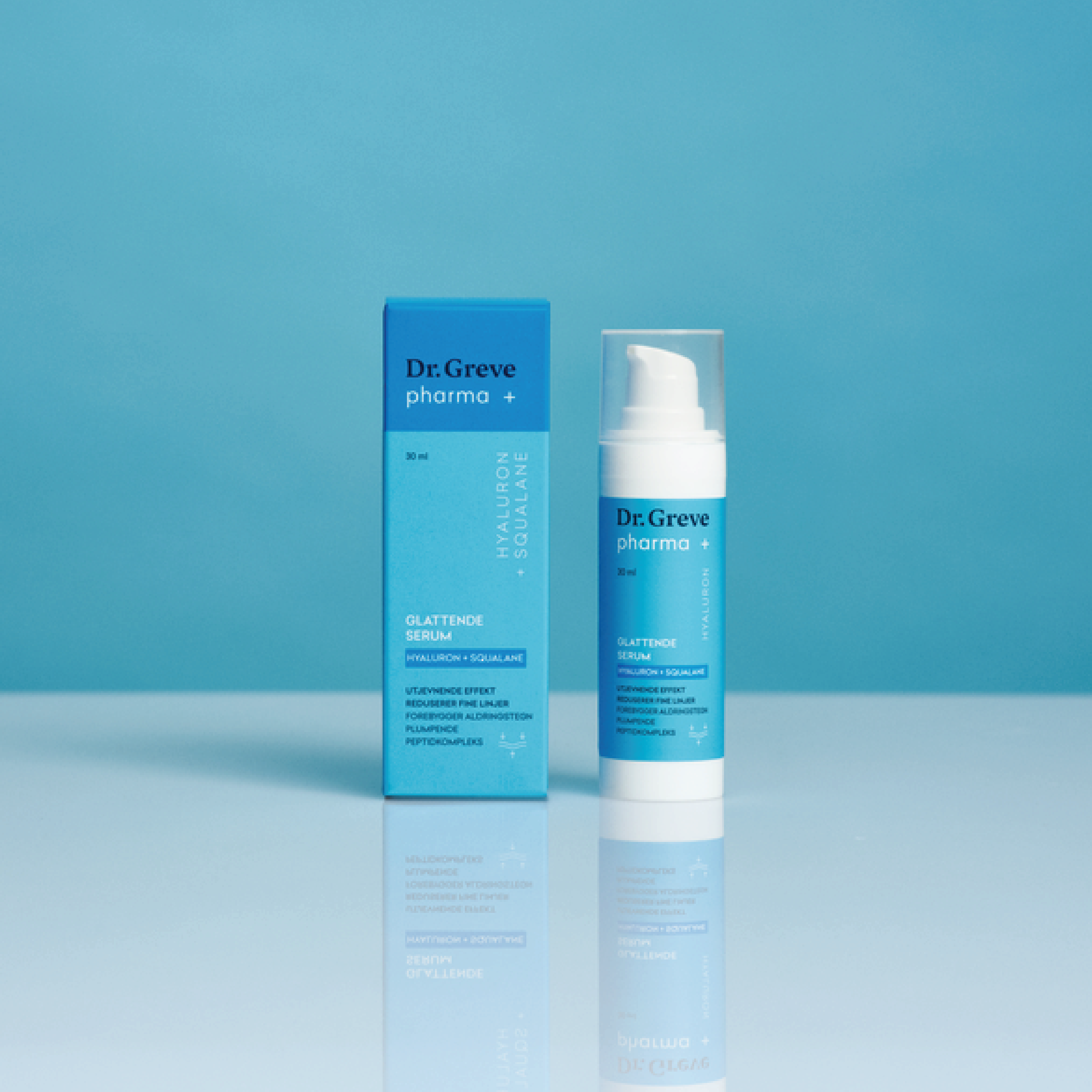 Dr. Greve Pharma Hyaluron + Squalane Glattende Serum, 30 ml
