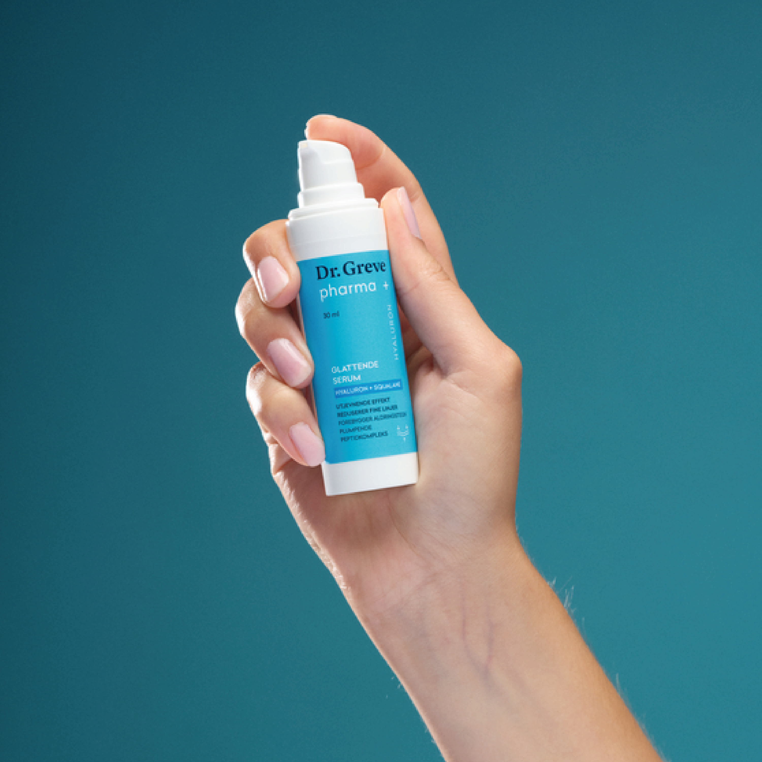 Dr. Greve Pharma Hyaluron + Squalane Glattende Serum, 30 ml