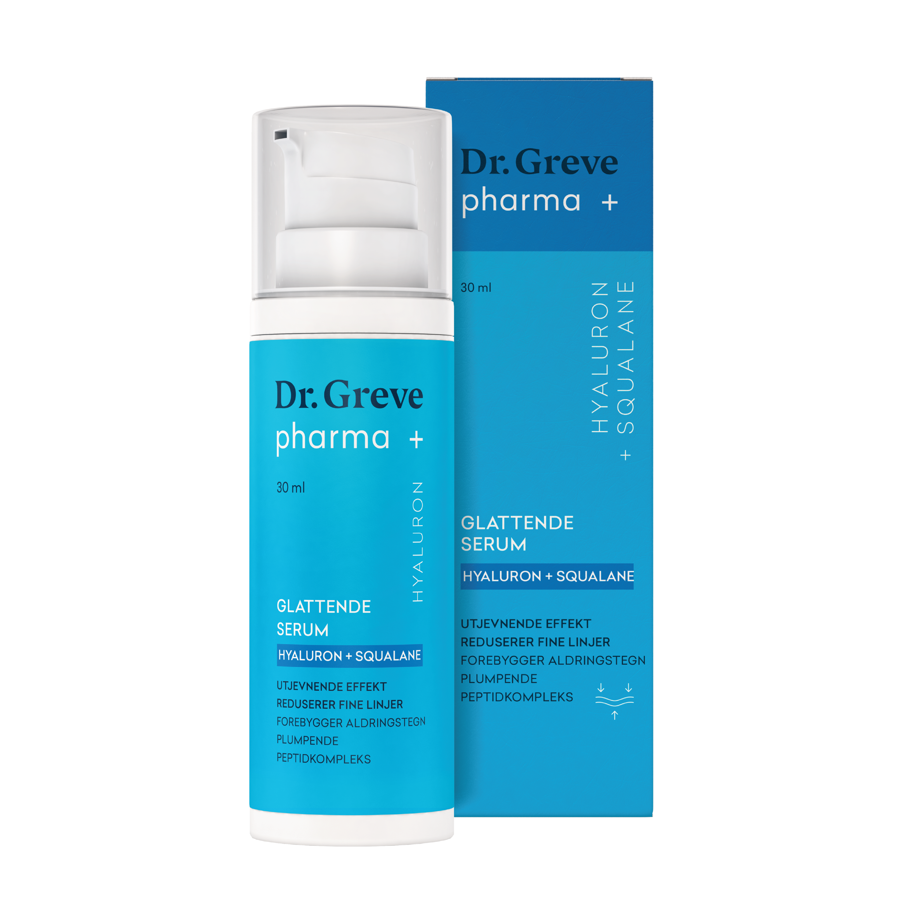 Dr. Greve Pharma Hyaluron + Squalane Glattende Serum, 30 ml